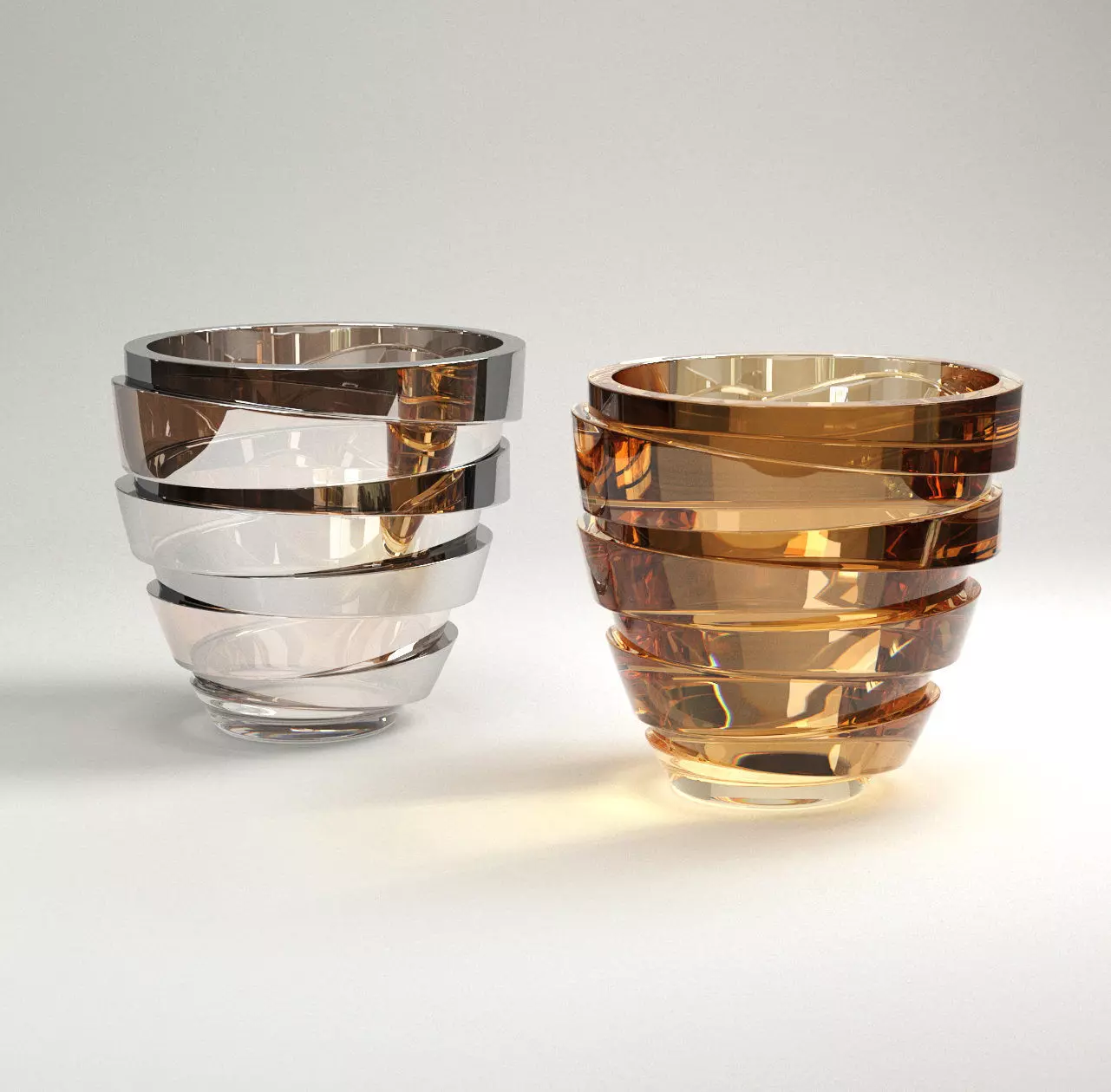 ANNA TORFS Parts Low Less Sculpture Vases 3D model_0