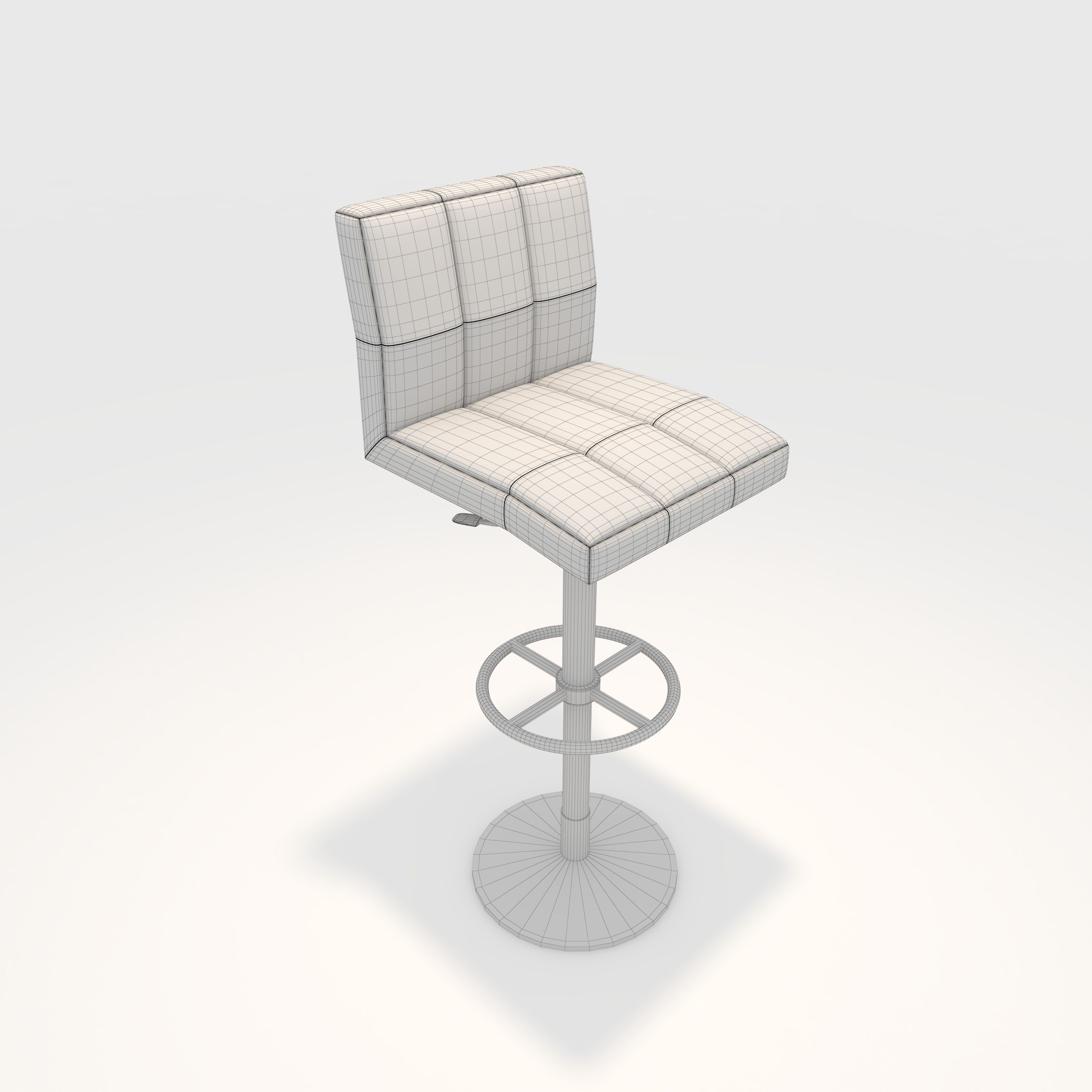 Bar Stool 26 3D model_1
