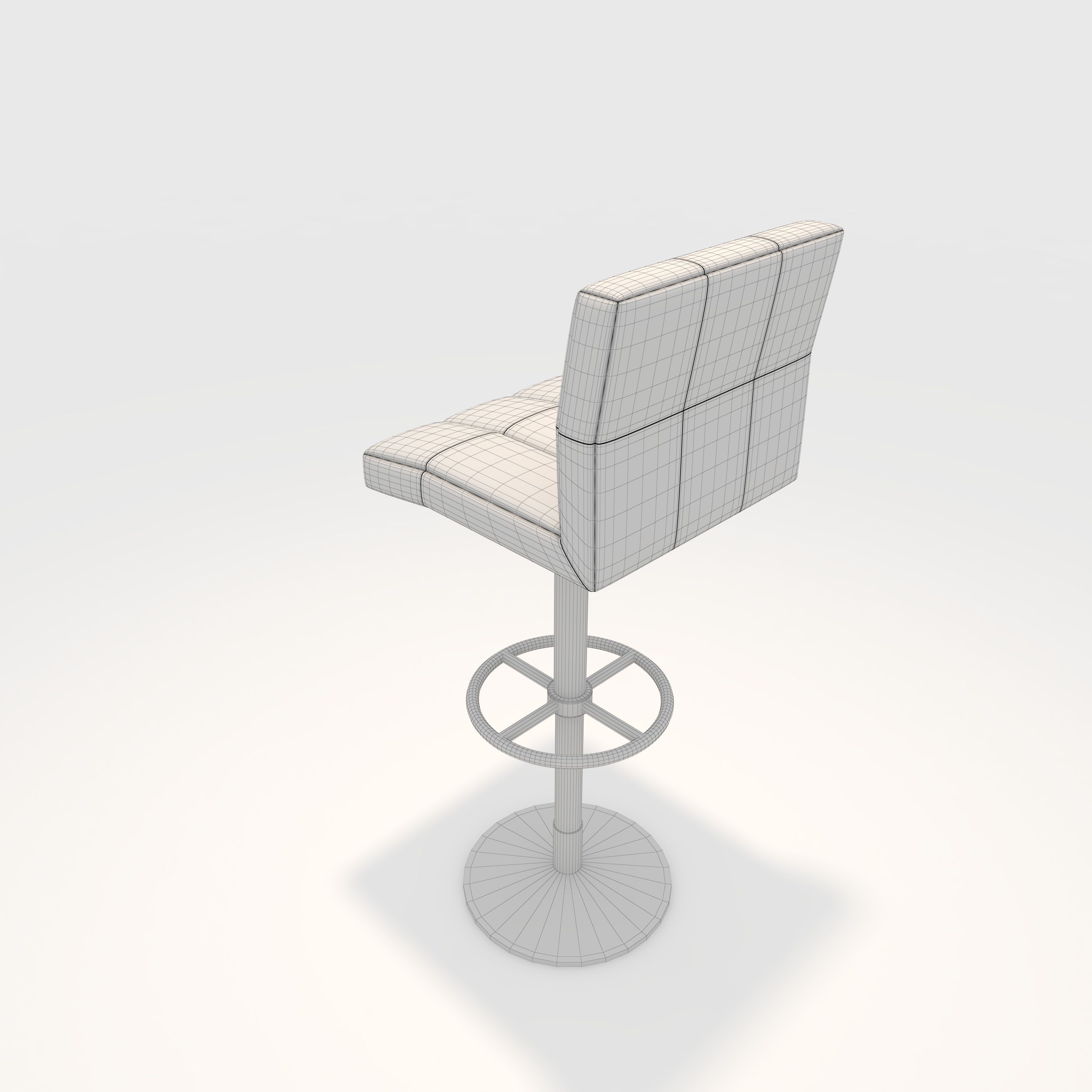 Bar Stool 26 3D model_5
