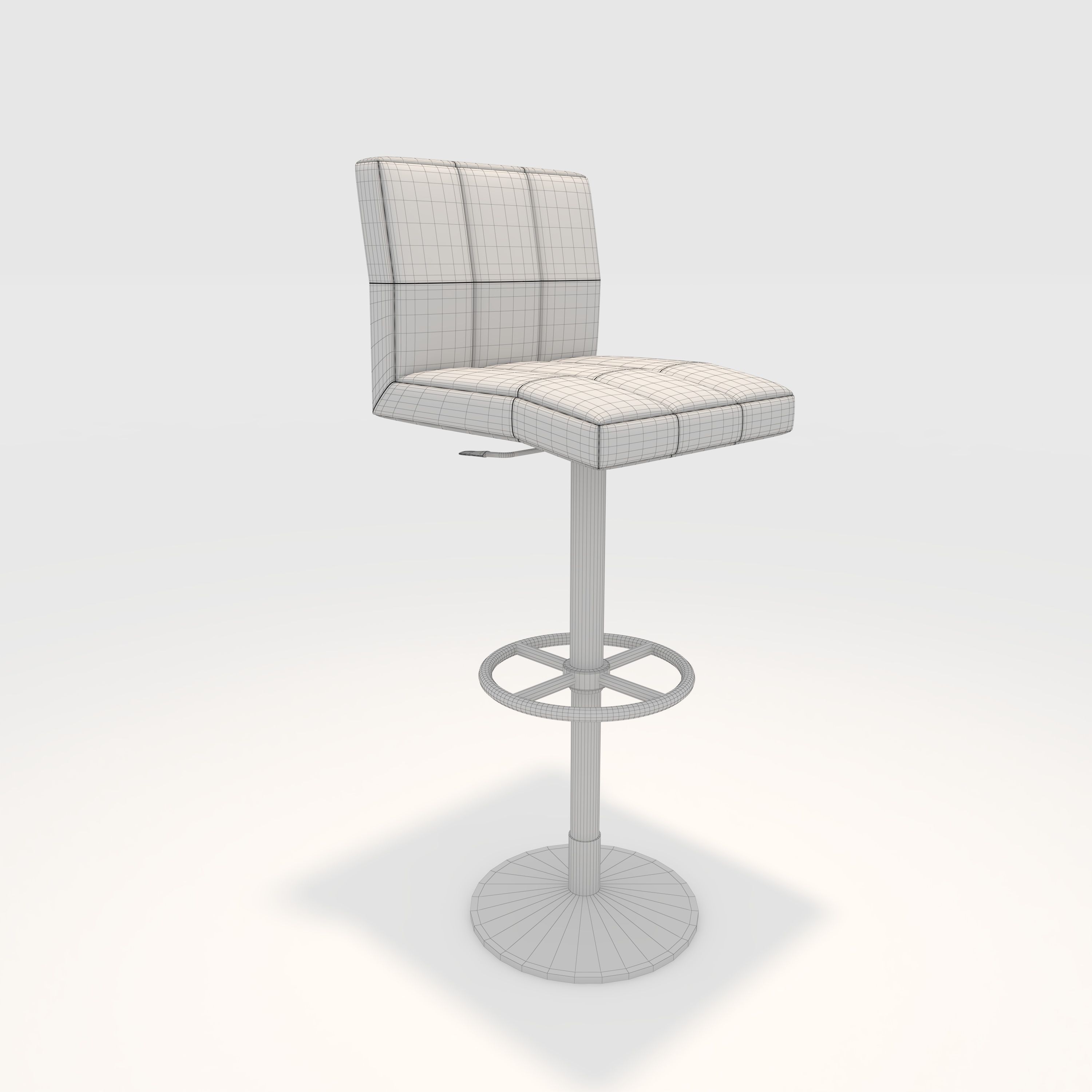 Bar Stool 26 3D model_7