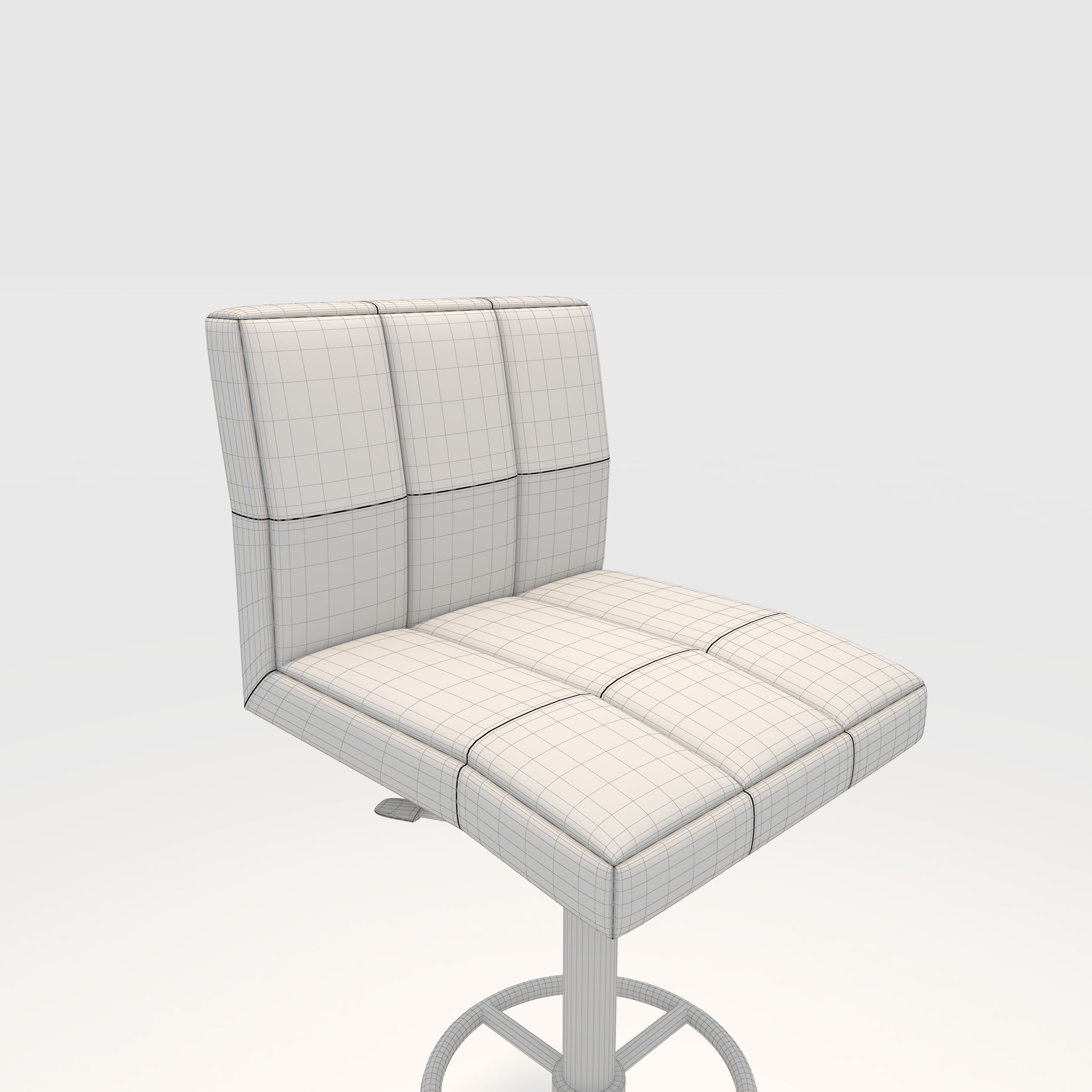 Bar Stool 26 3D model_13
