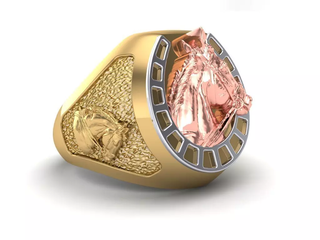 Horse Ring - 240707 3D print model