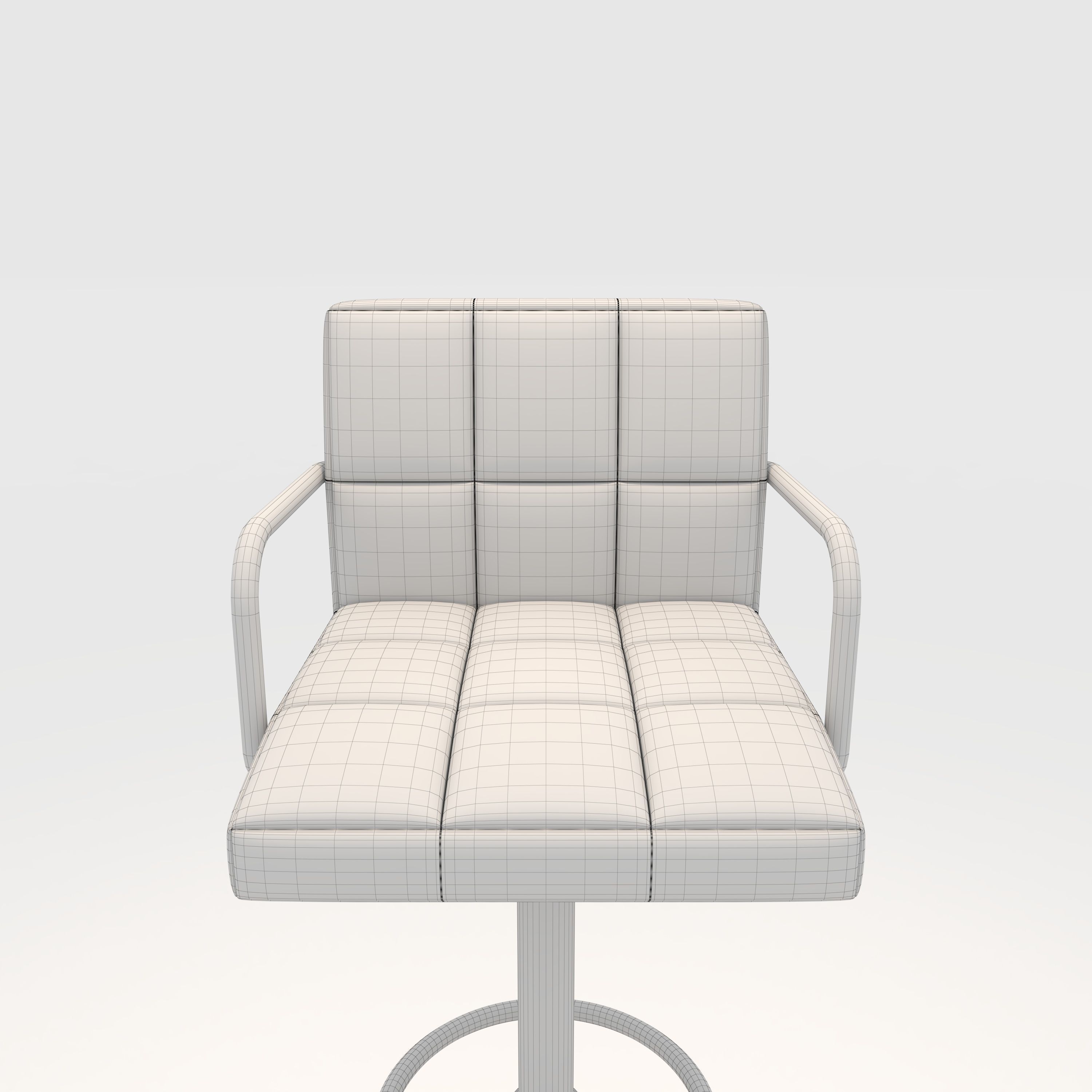 Bar Stool 28 3D model_15