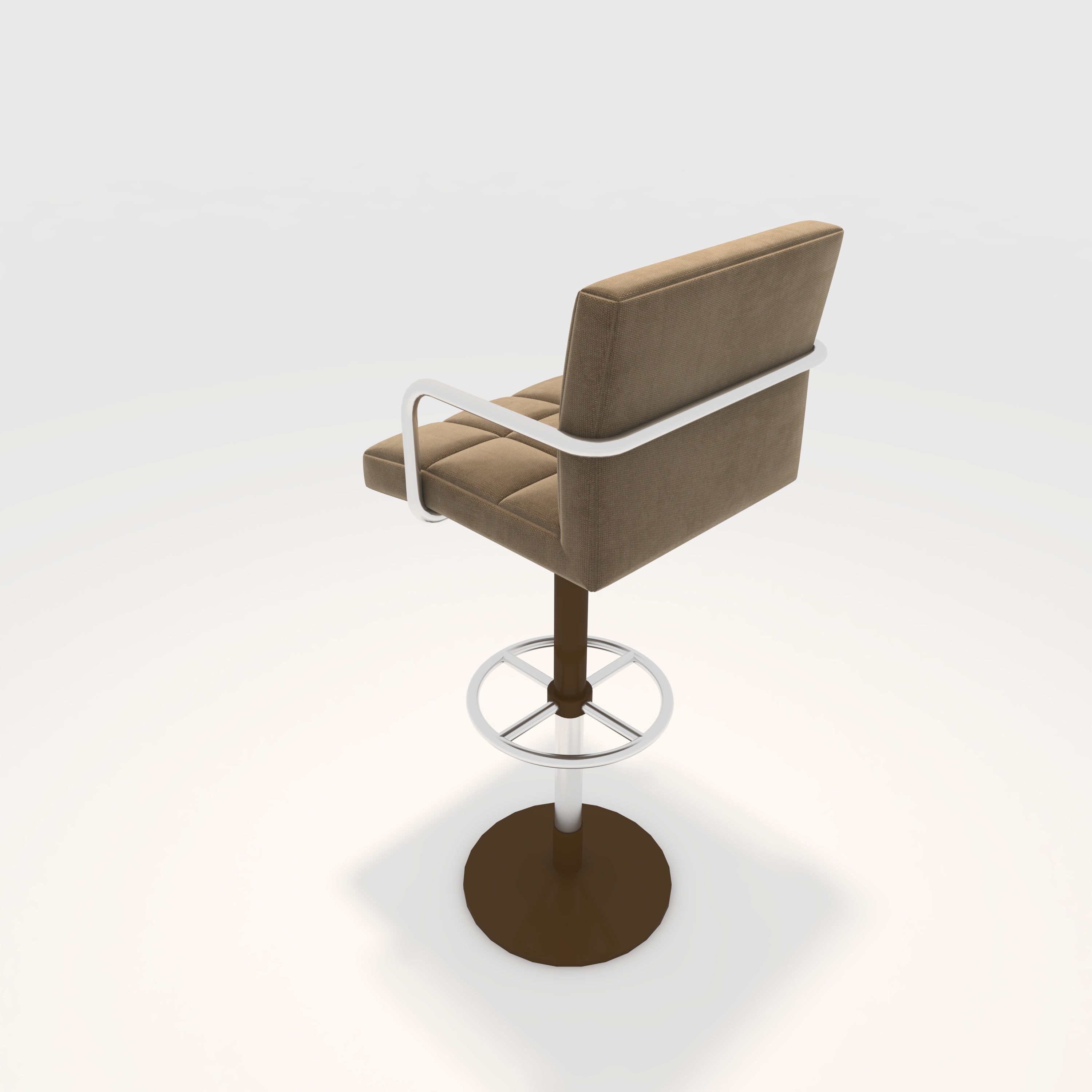 Bar Stool 28 3D model_4