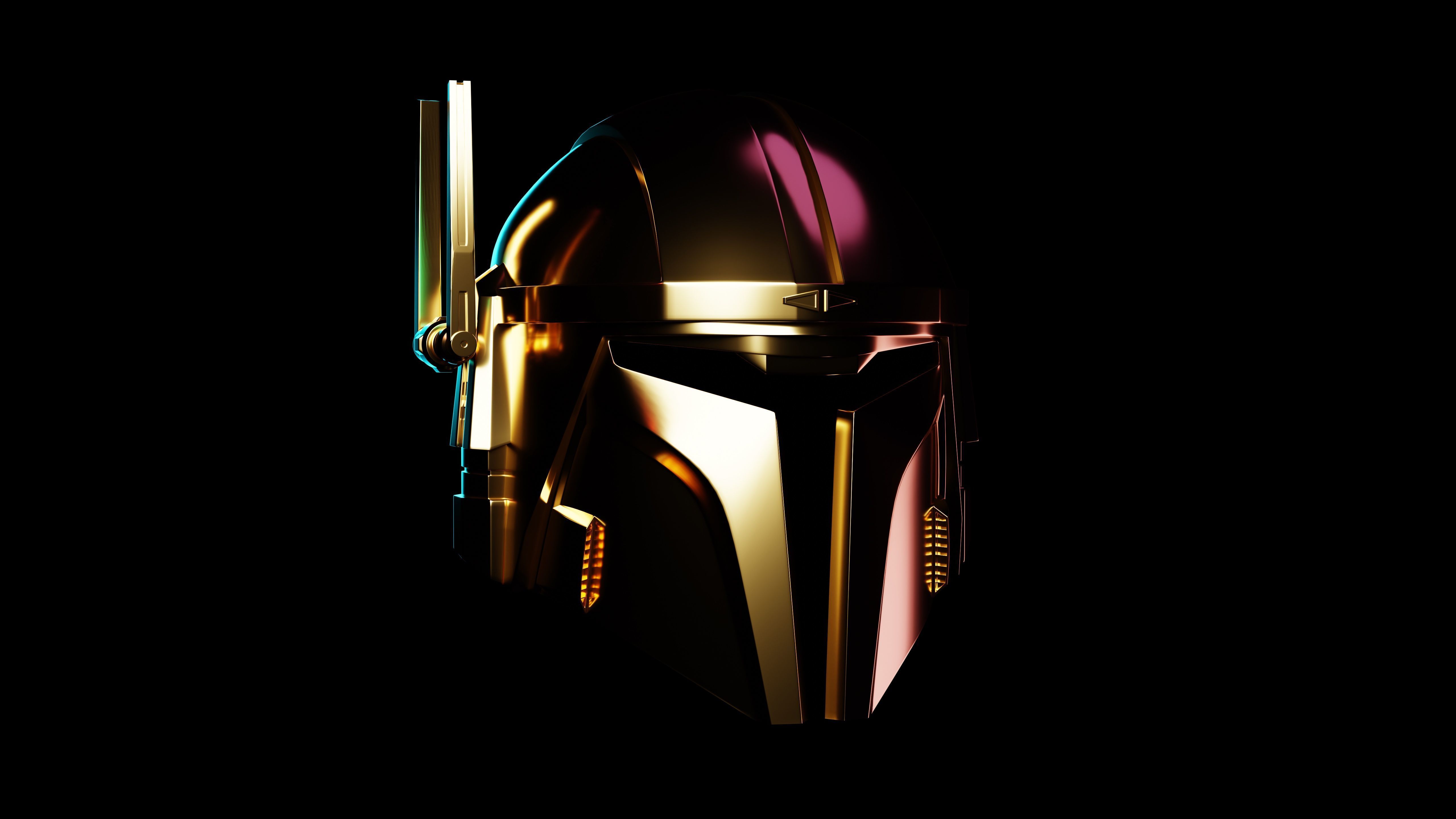 Mandalorian Helmet - Star Wars 3D model_9