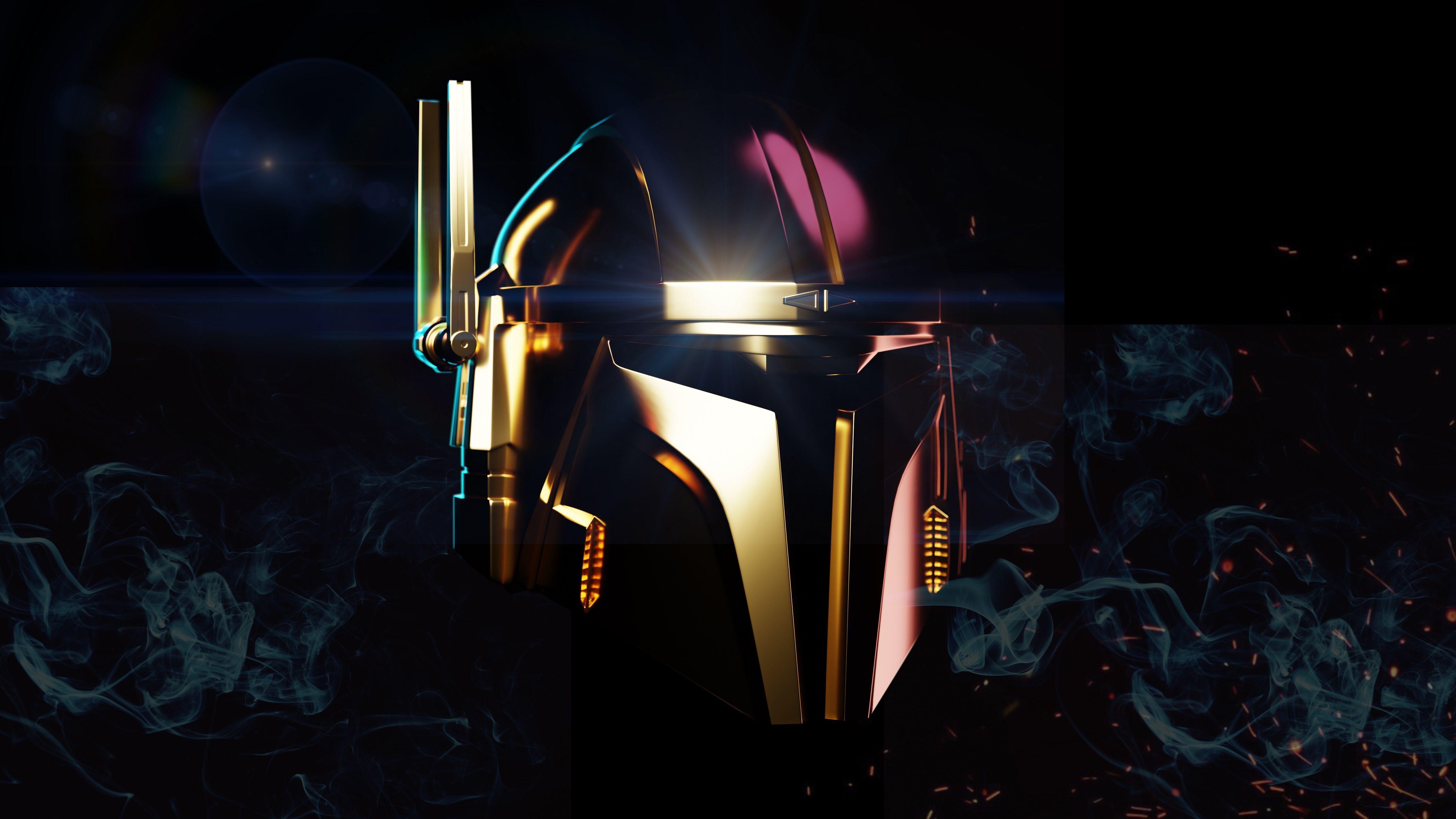 Mandalorian Helmet - Star Wars 3D model_10