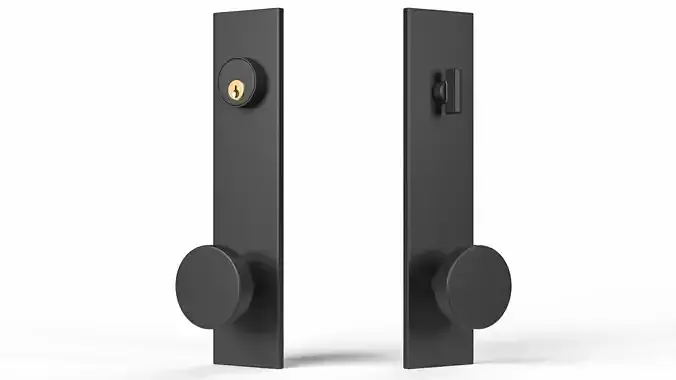 Tumalo Oil-Rubbed Bronze Knob Exterior Door Hardware