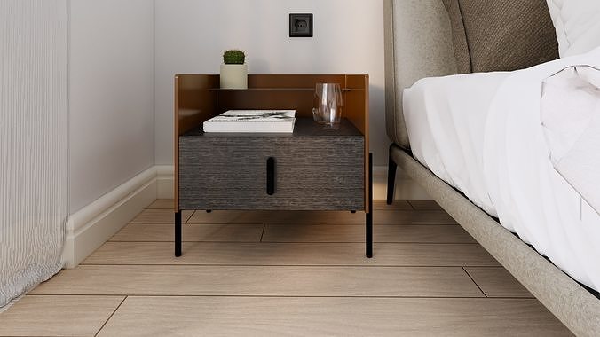 Lema Bedside Table 3D model