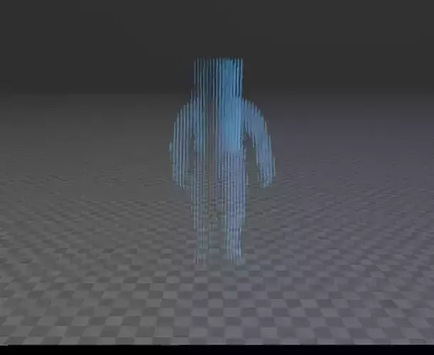 multi-layer astronaut sculpture