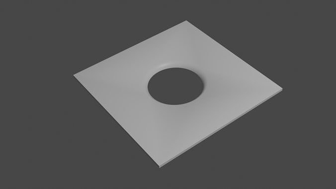 Hole where CGTraders integrity used to be 3D print model