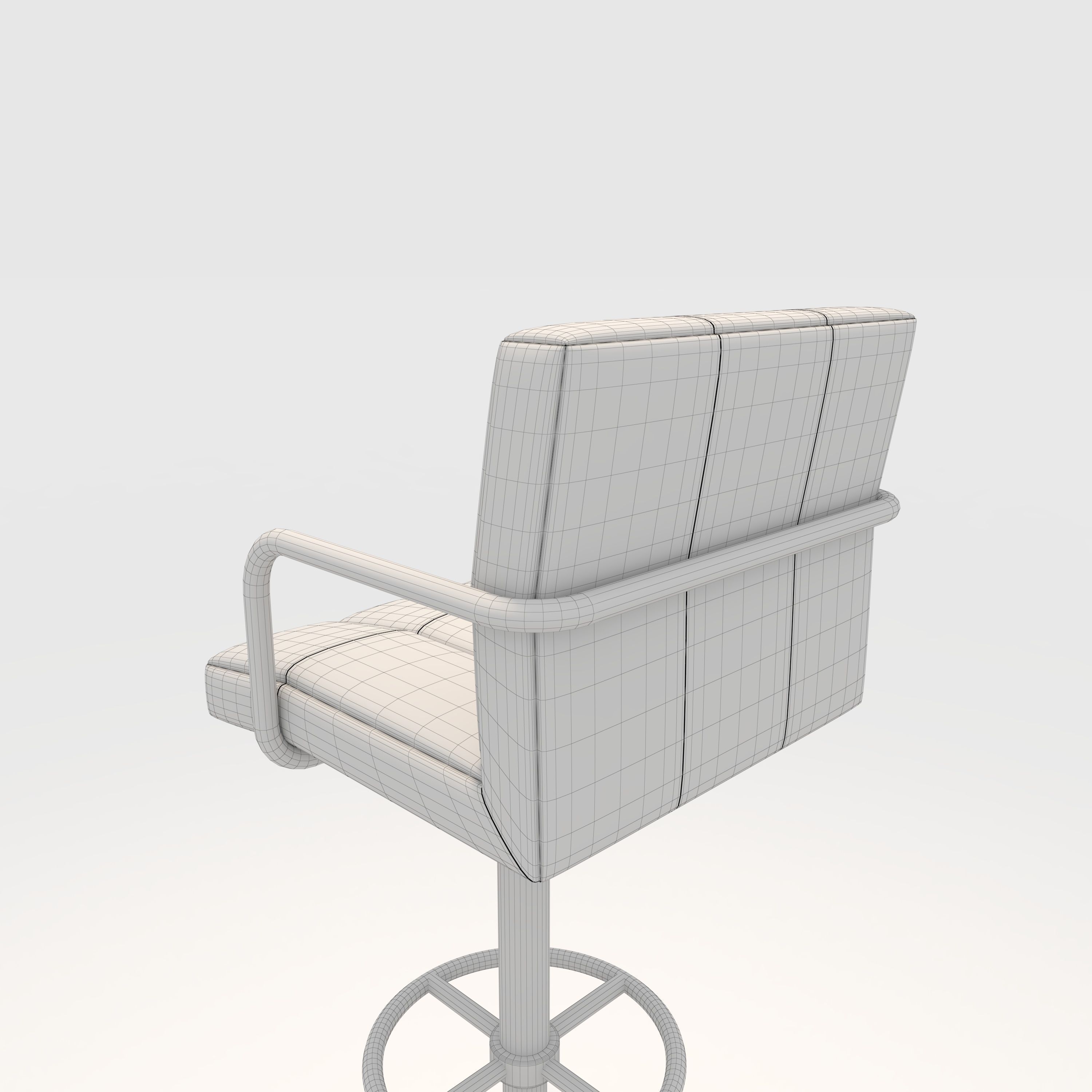 Bar Stool 29 3D model_17