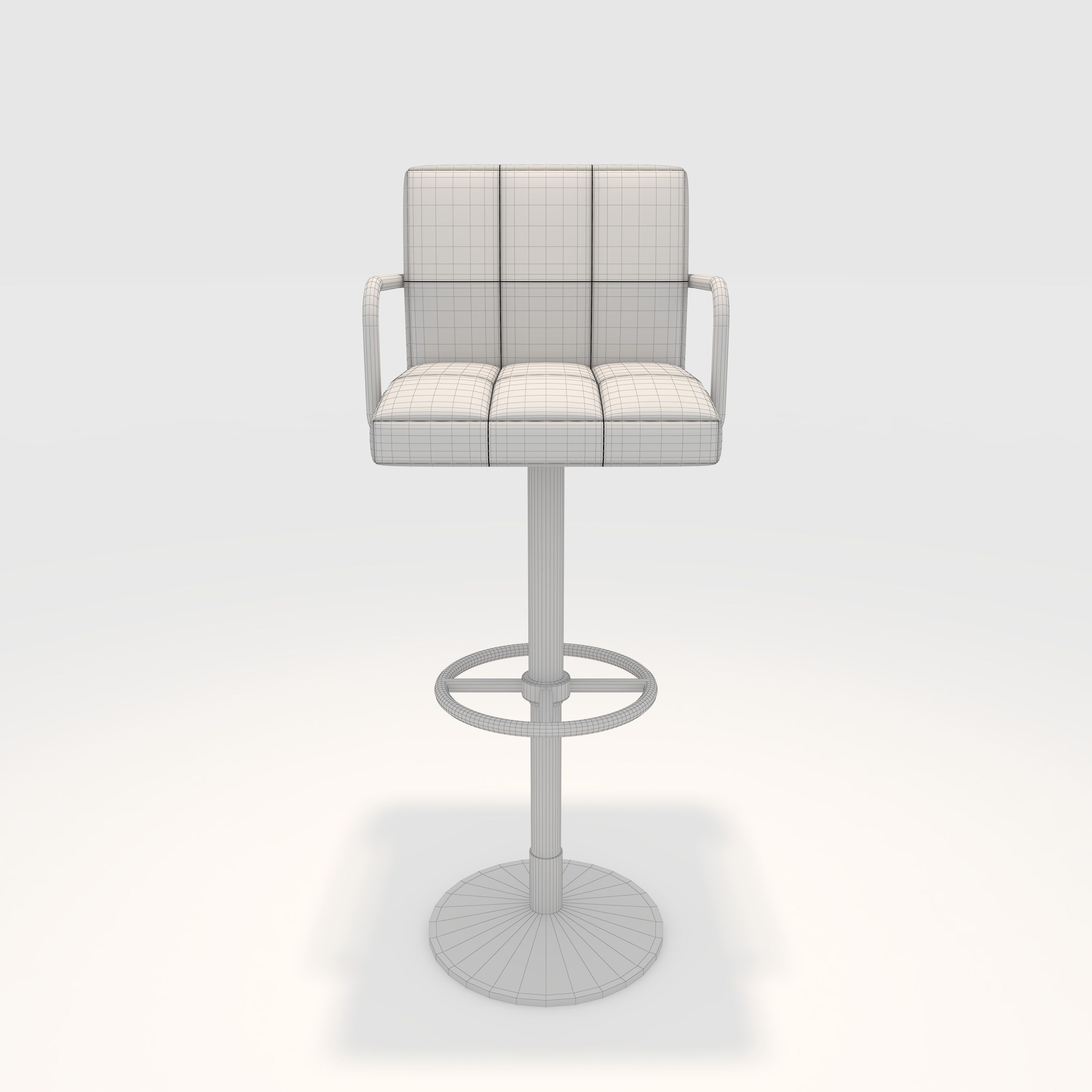 Bar Stool 29 3D model_9
