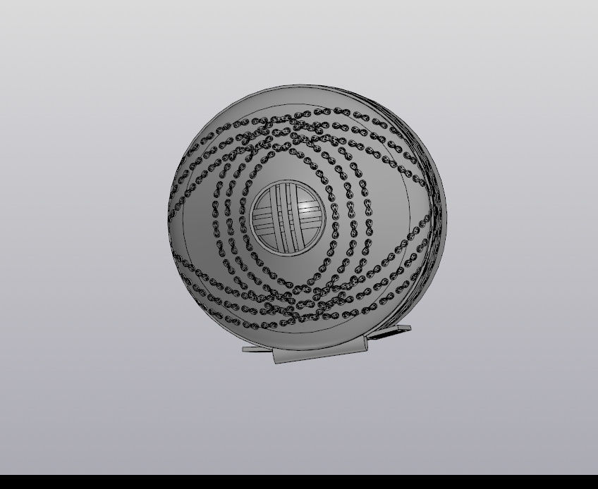 Kazakh yurt 3D print model_4