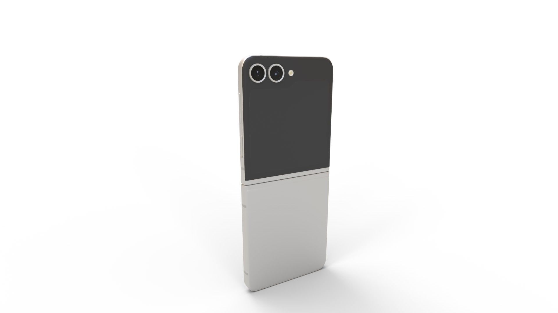 Glass Screen Protector Shield for Galaxy Z Flip6 3D model_4