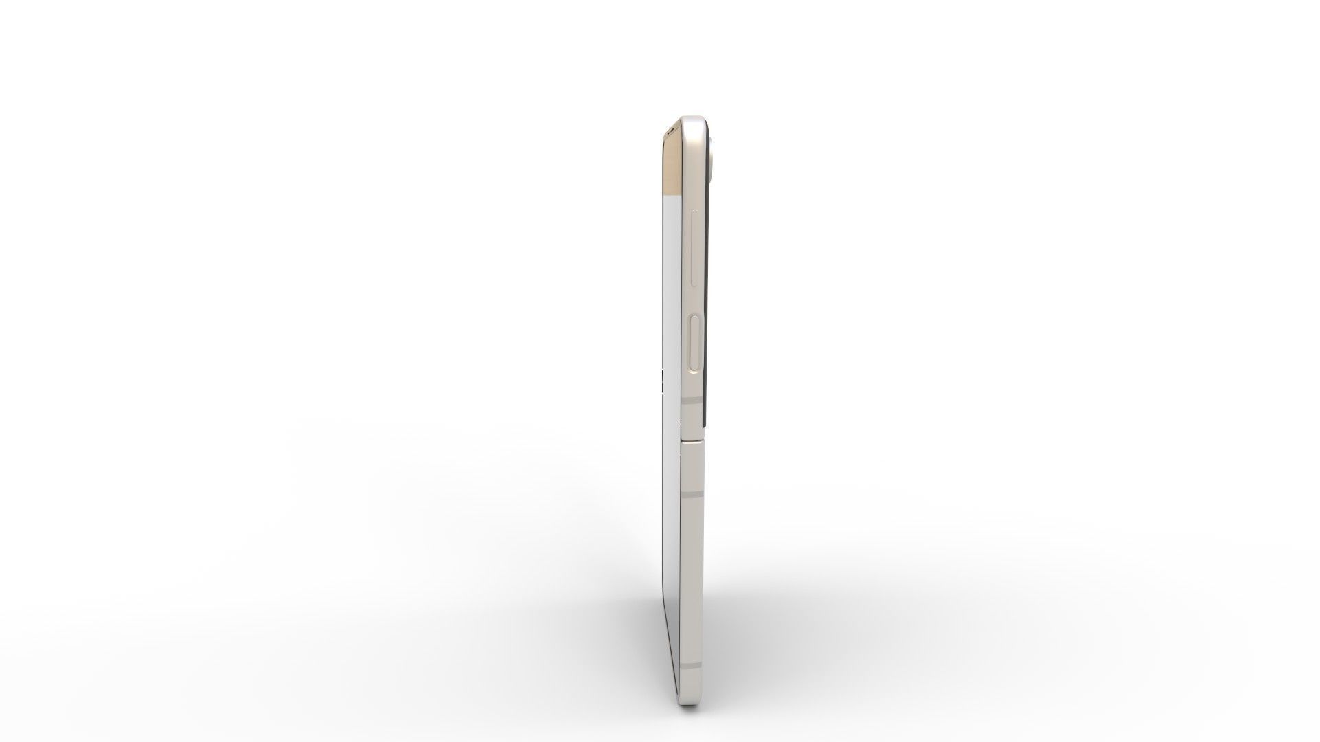 Glass Screen Protector Shield for Galaxy Z Flip6 3D model_5