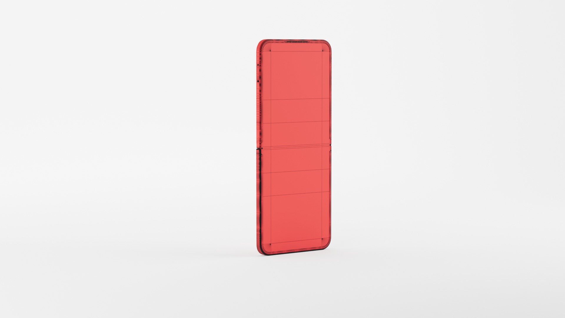 Glass Screen Protector Shield for Galaxy Z Flip6 3D model_9