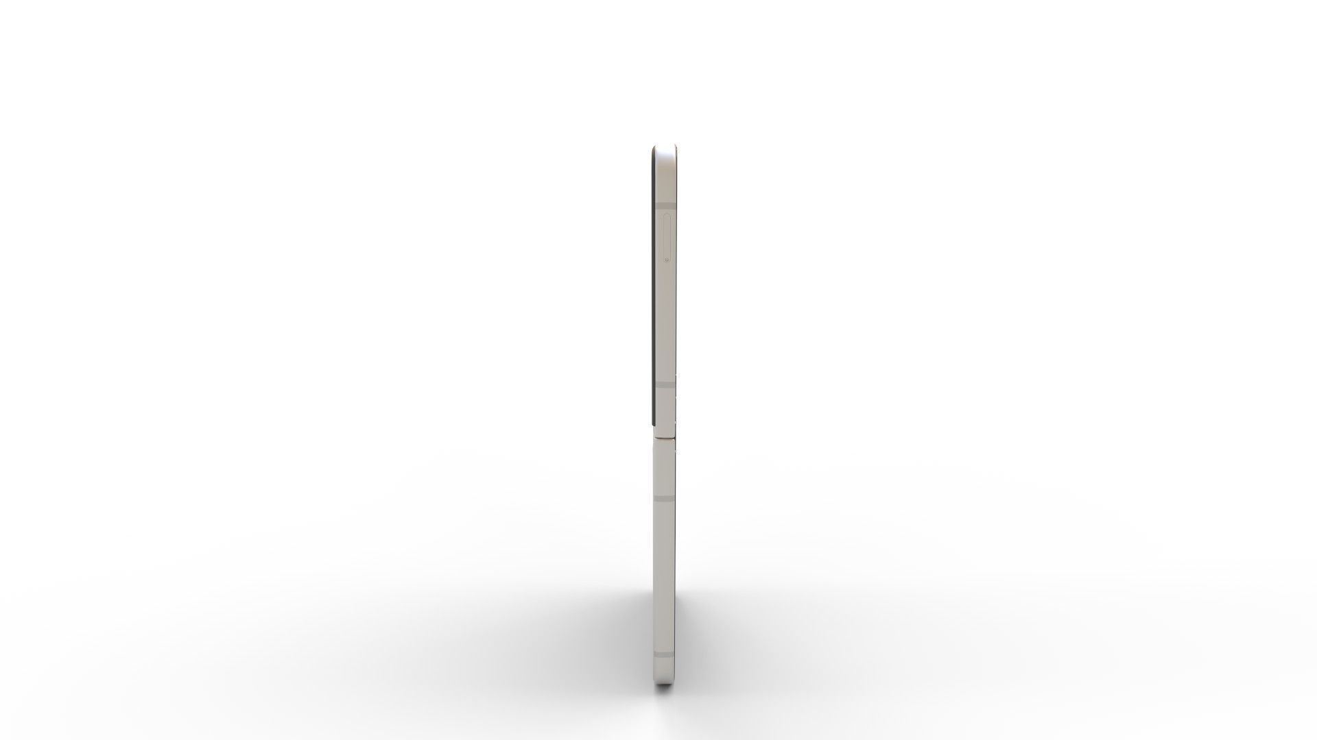 Glass Screen Protector Shield for Galaxy Z Flip6 3D model_1