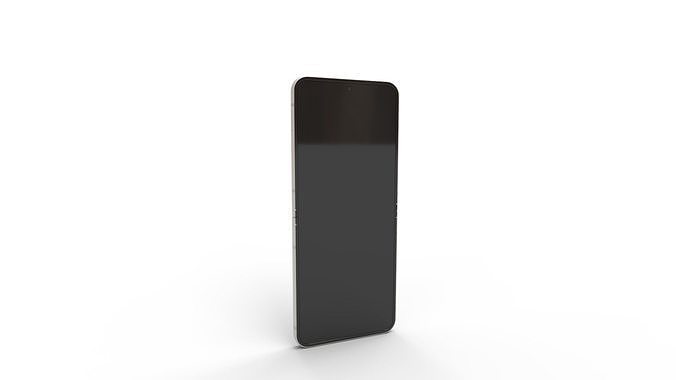 Glass Screen Protector Shield for Galaxy Z Flip6 3D model