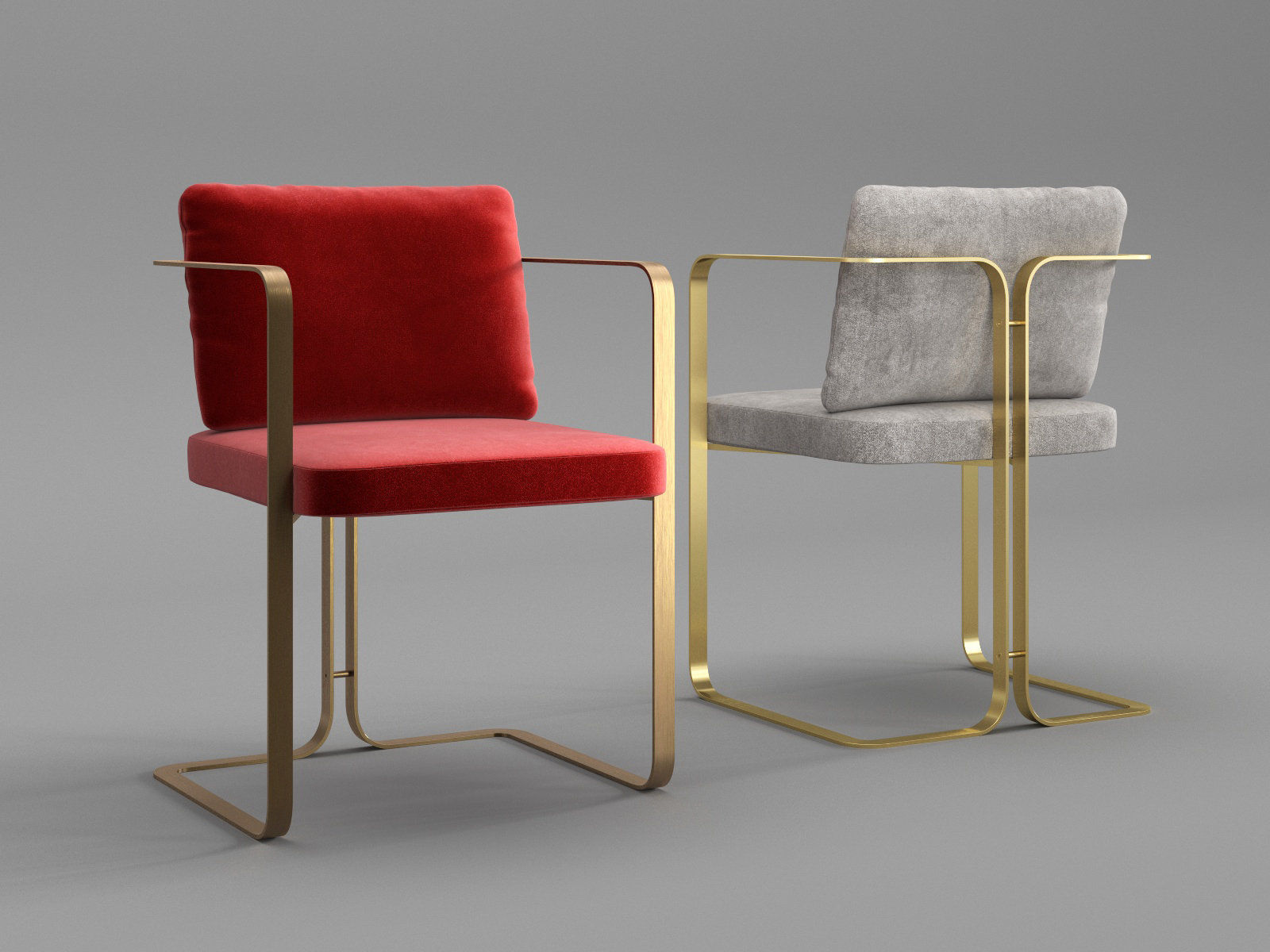 S2 Murena Armchair 3D model_2