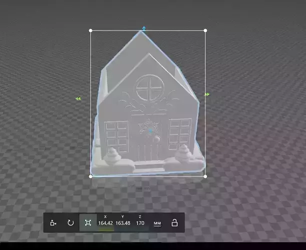 holiday-themed cottage