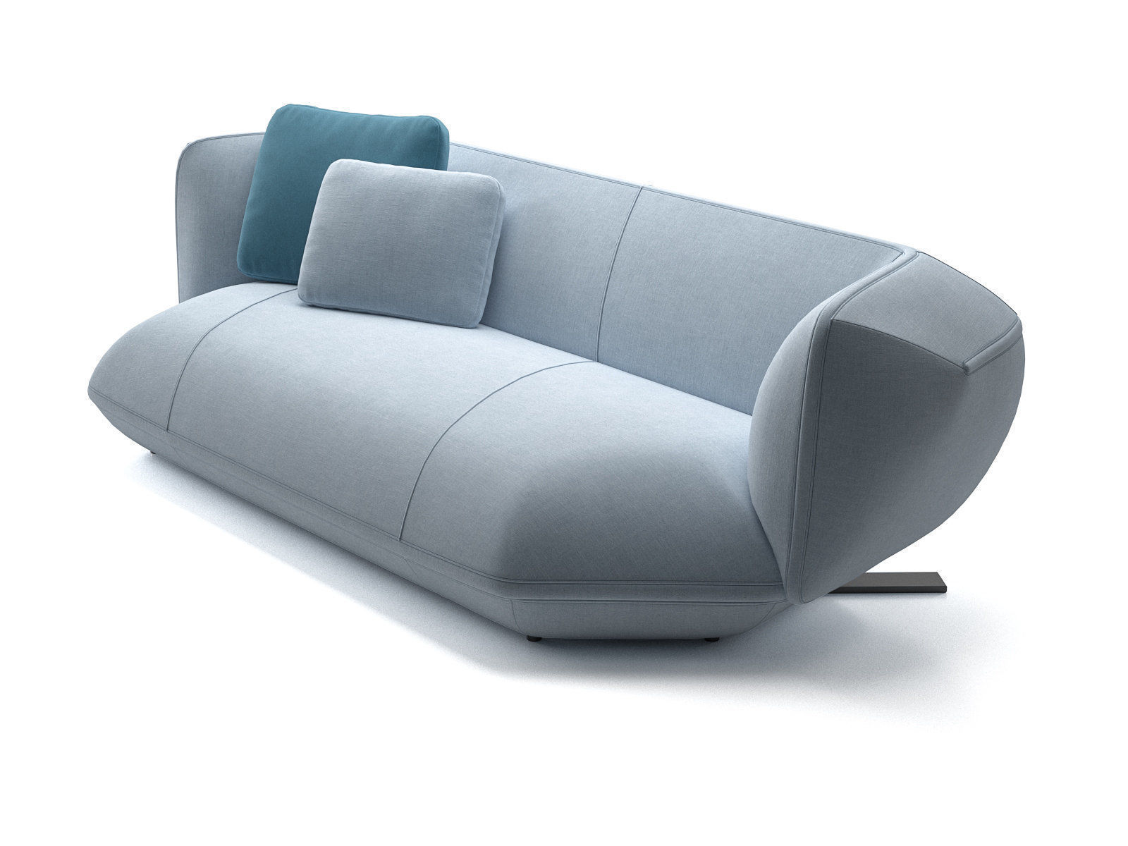 Floe Insel 01 2 Seater 3D model_1