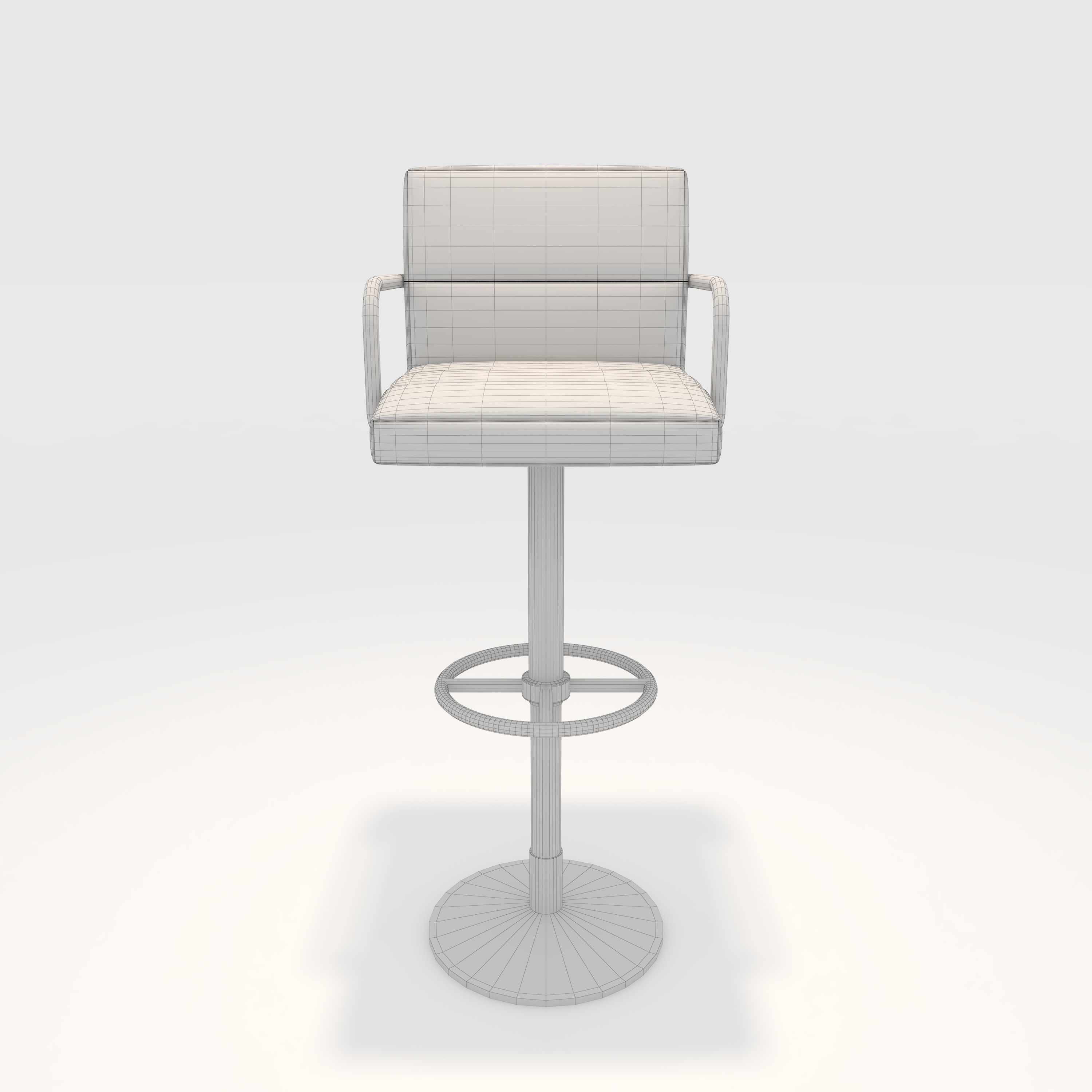 Bar Stool 30 3D model_9