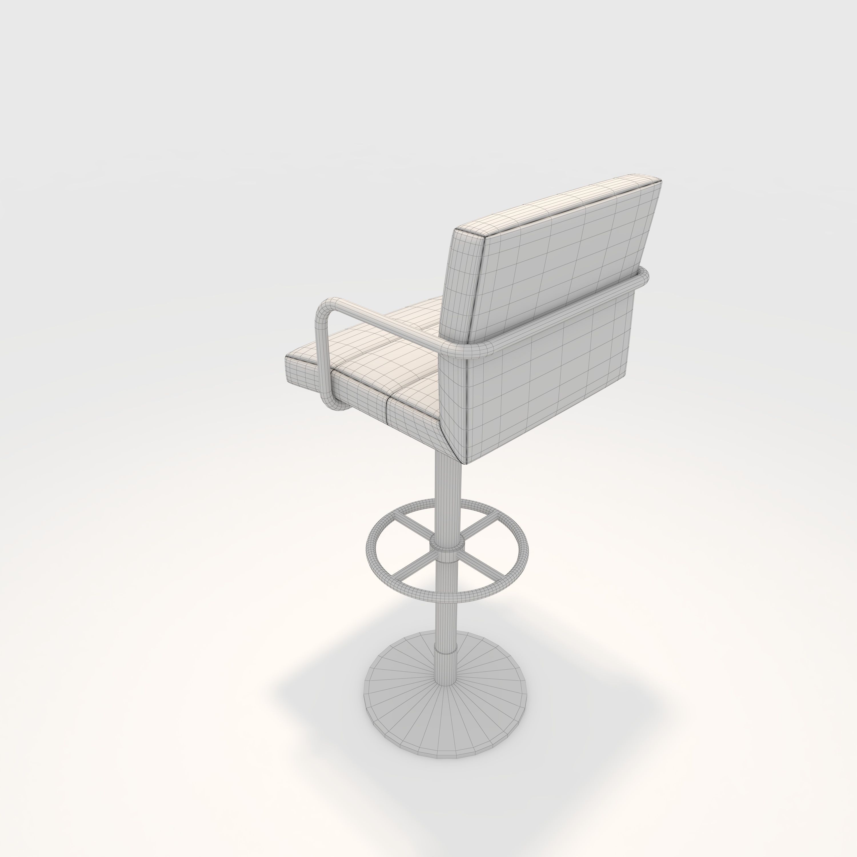 Bar Stool 30 3D model_5
