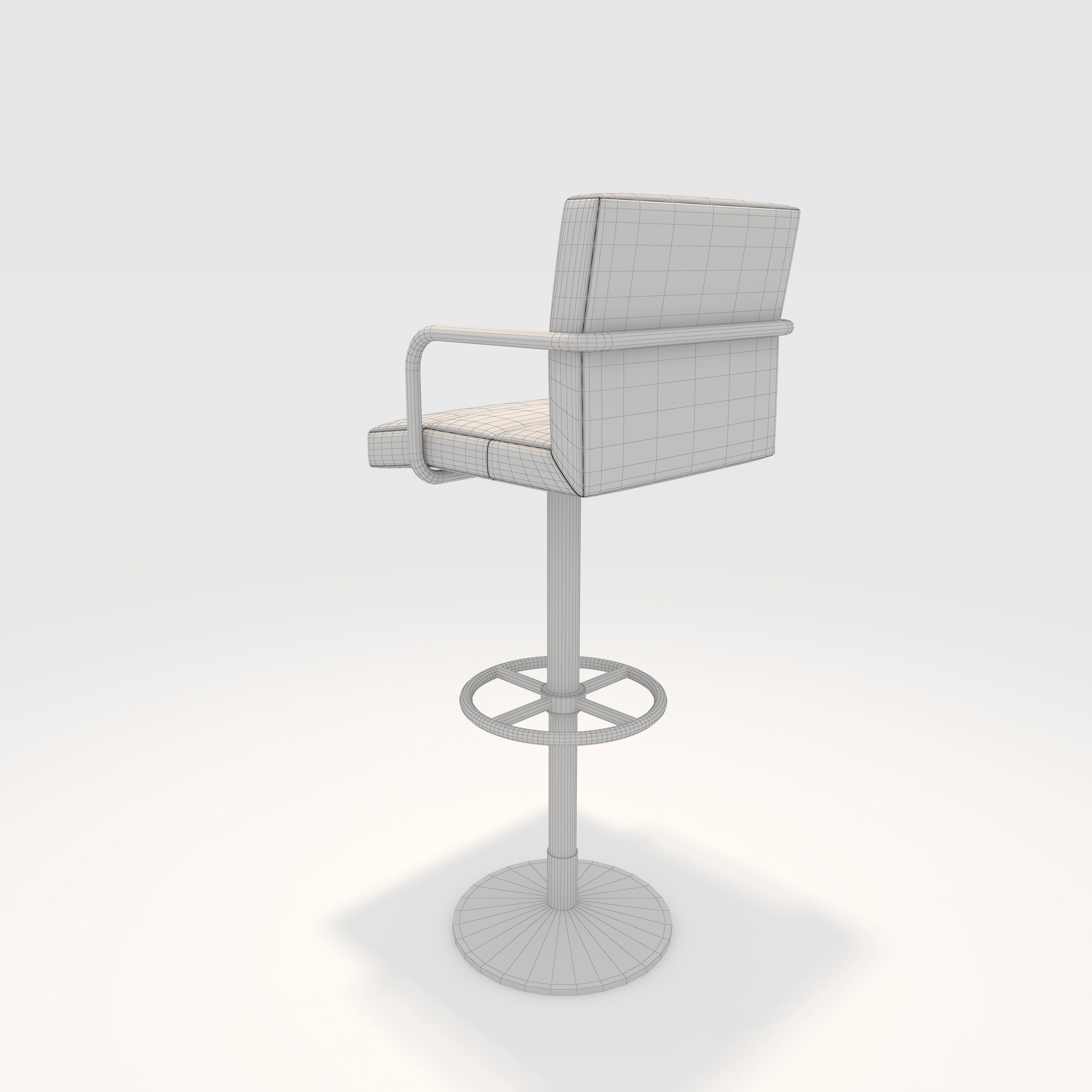 Bar Stool 30 3D model_11