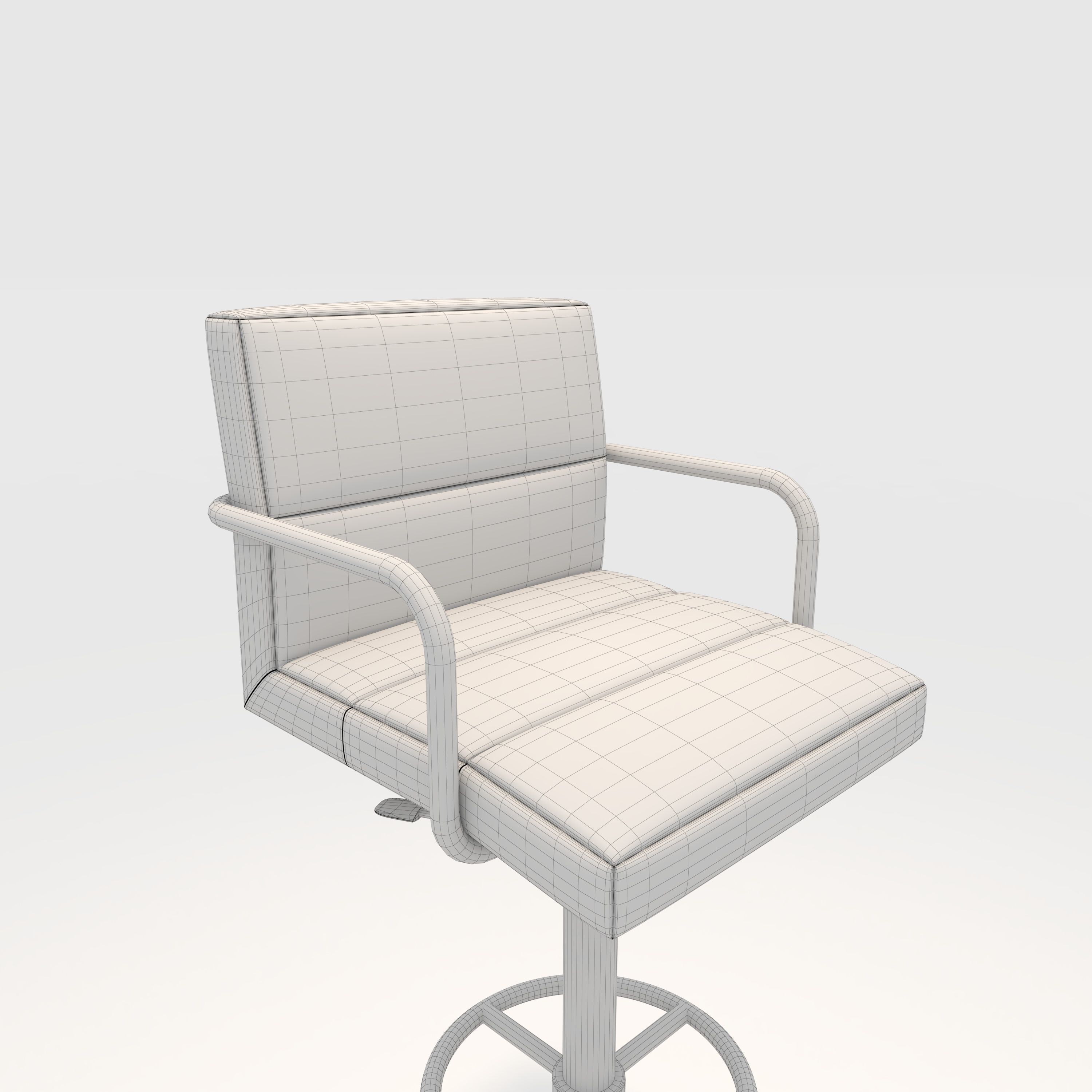 Bar Stool 30 3D model_13