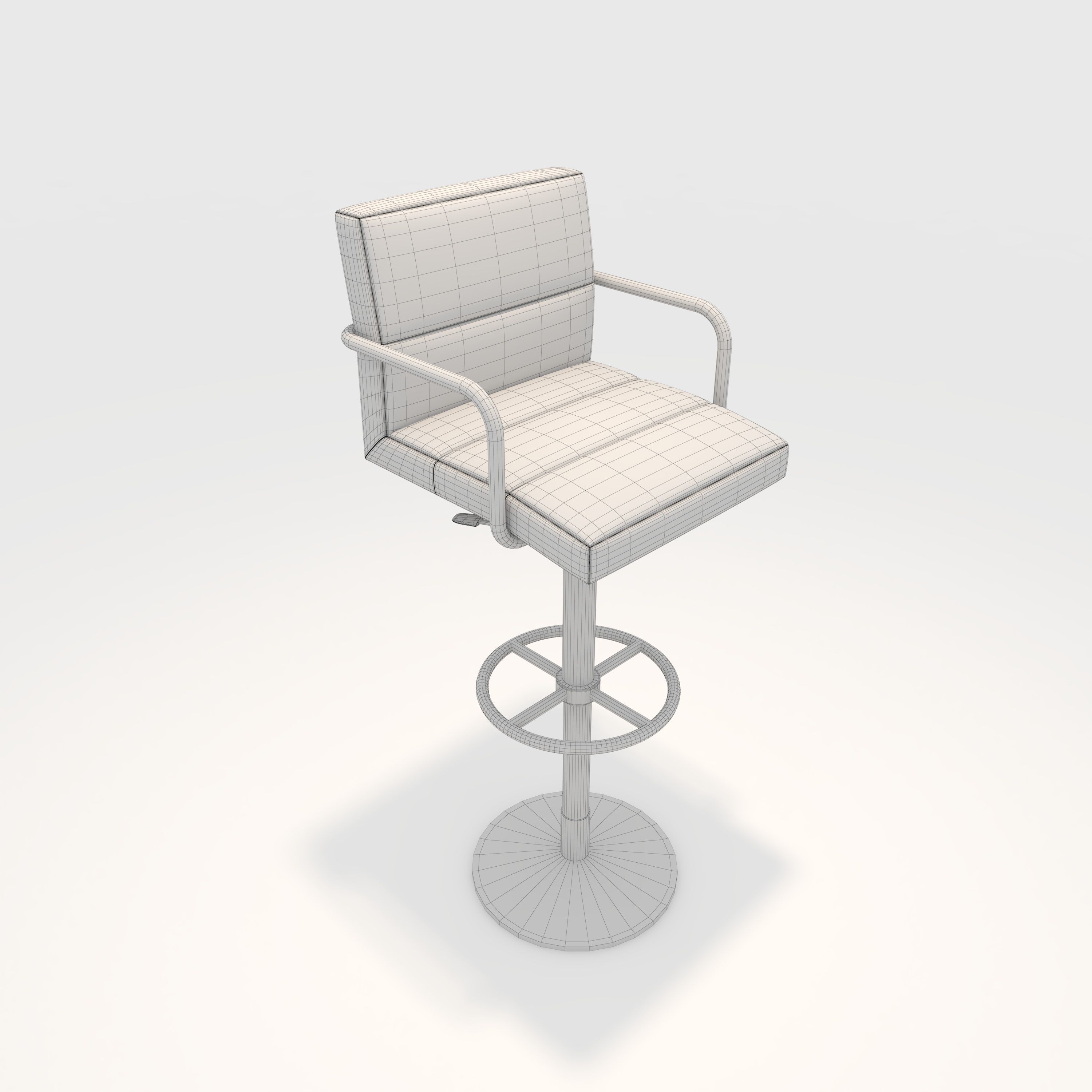 Bar Stool 30 3D model_1