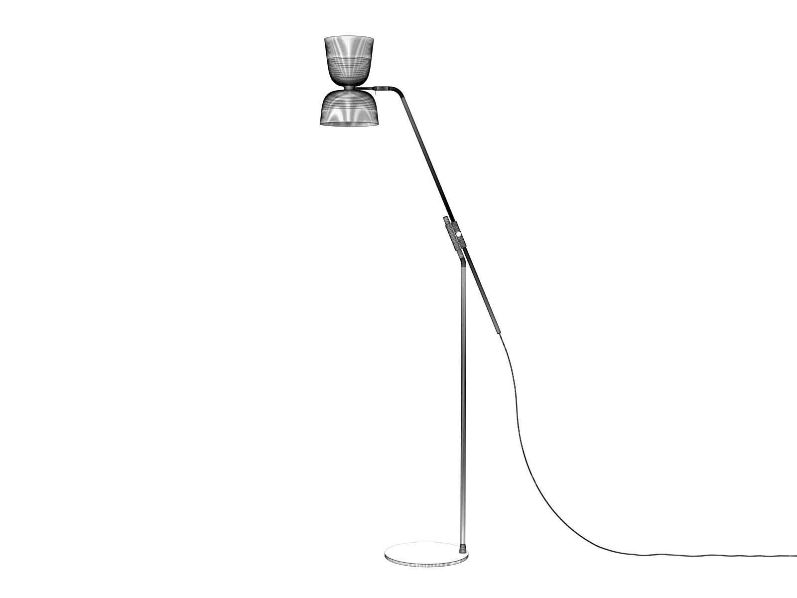 Alphabeta Floor Lamp 3D model_8