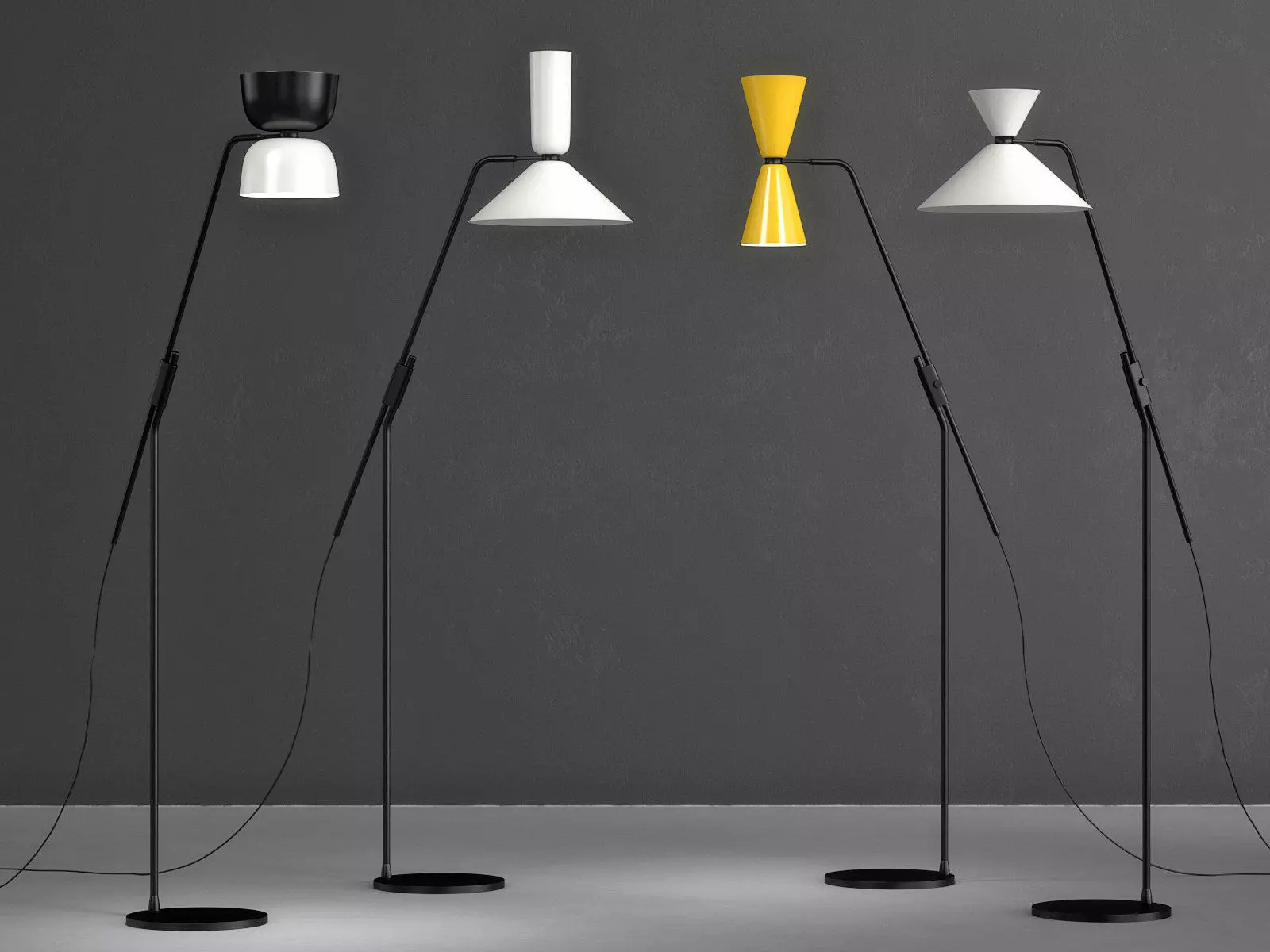 Alphabeta Floor Lamp 3D model_0