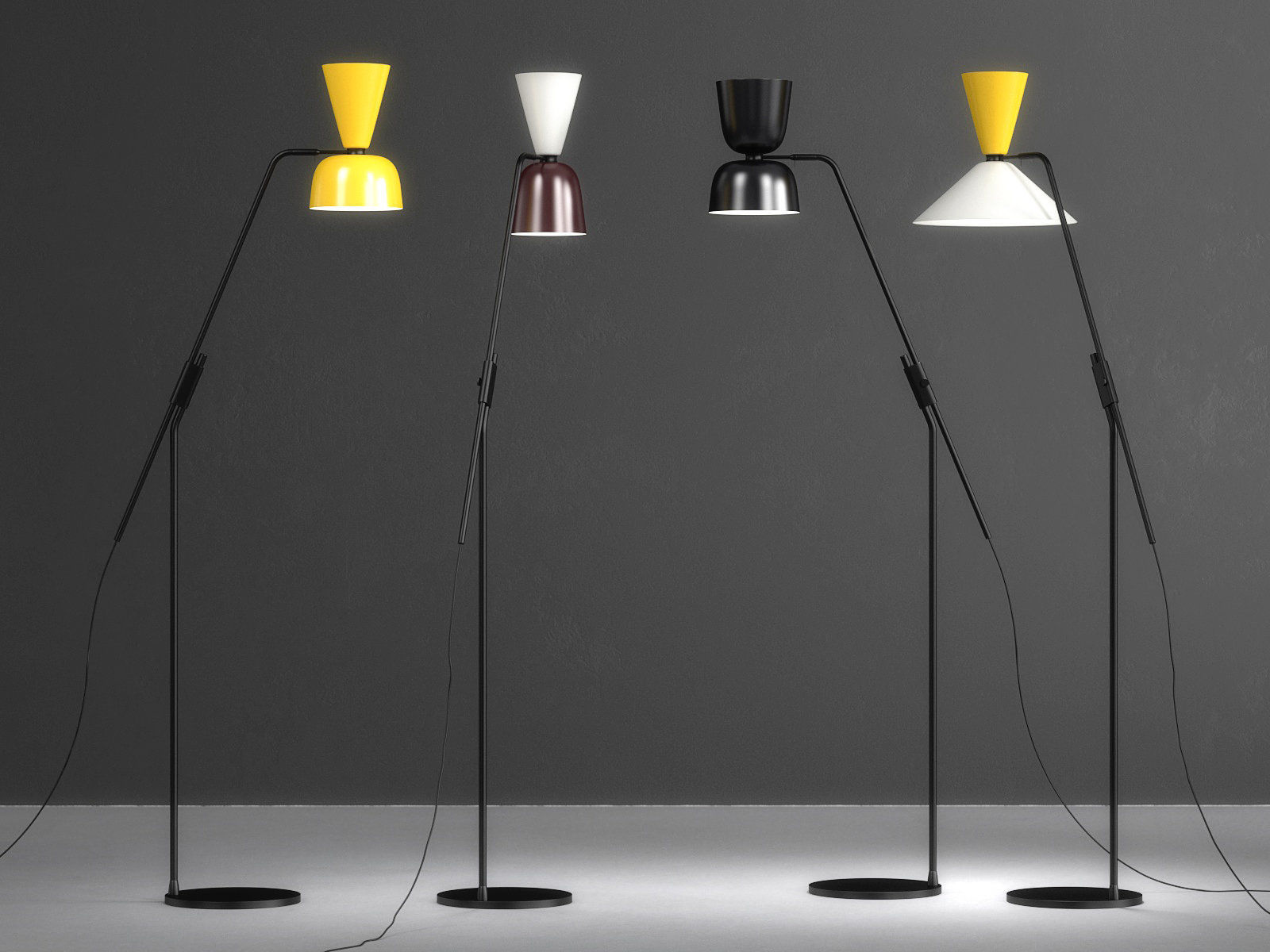 Alphabeta Floor Lamp 3D model_2