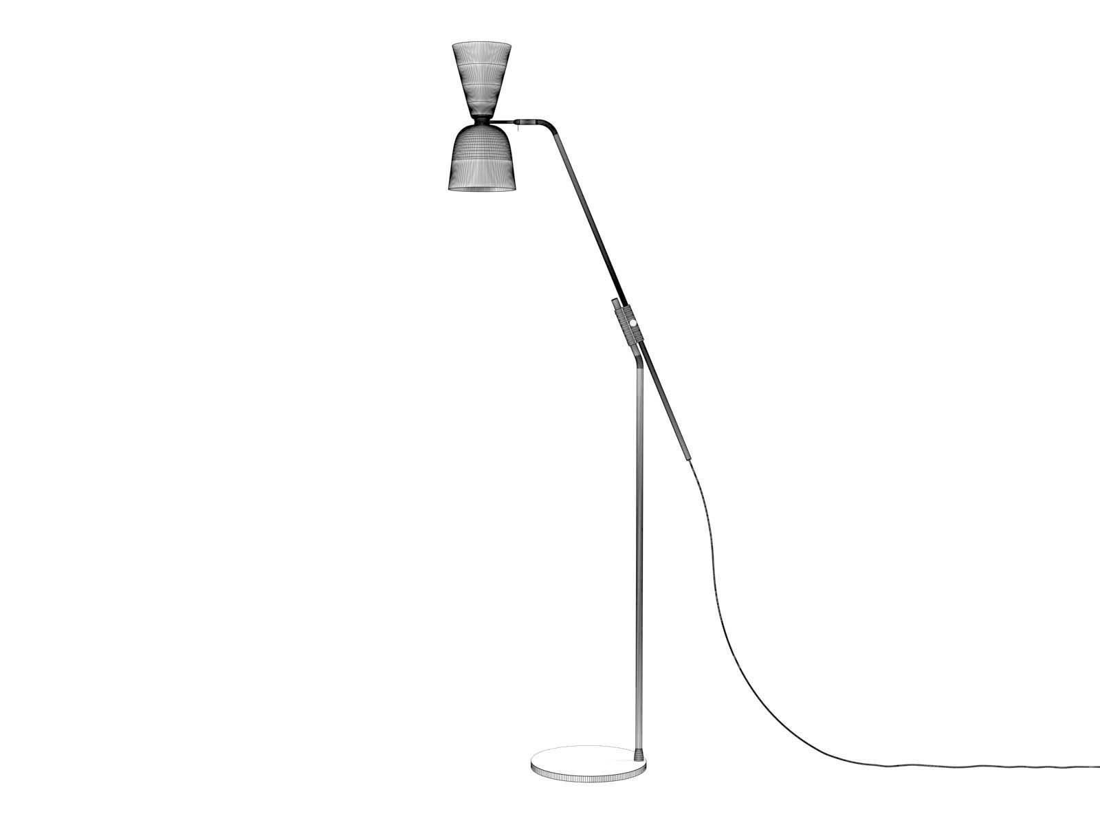 Alphabeta Floor Lamp 3D model_5
