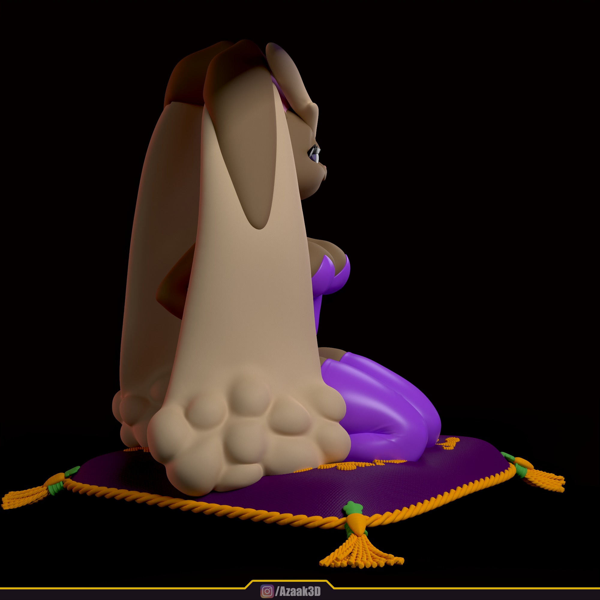 Lopunny - Bunnysuit Collection With NSFW variant 3D print model_13