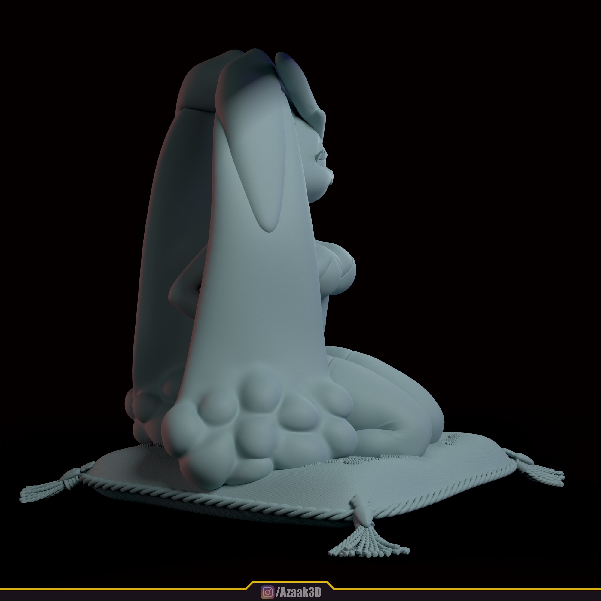 Lopunny - Bunnysuit Collection With NSFW variant 3D print model_34