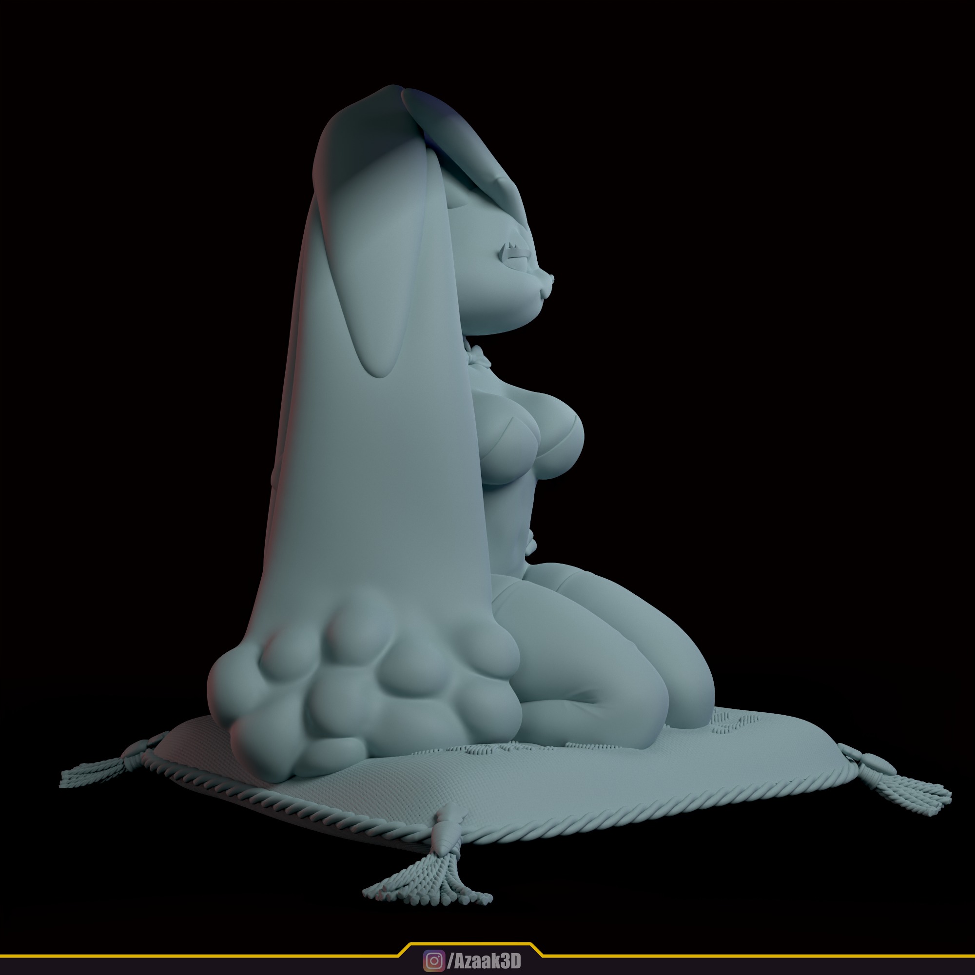 Lopunny - Bunnysuit Collection With NSFW variant 3D print model_37