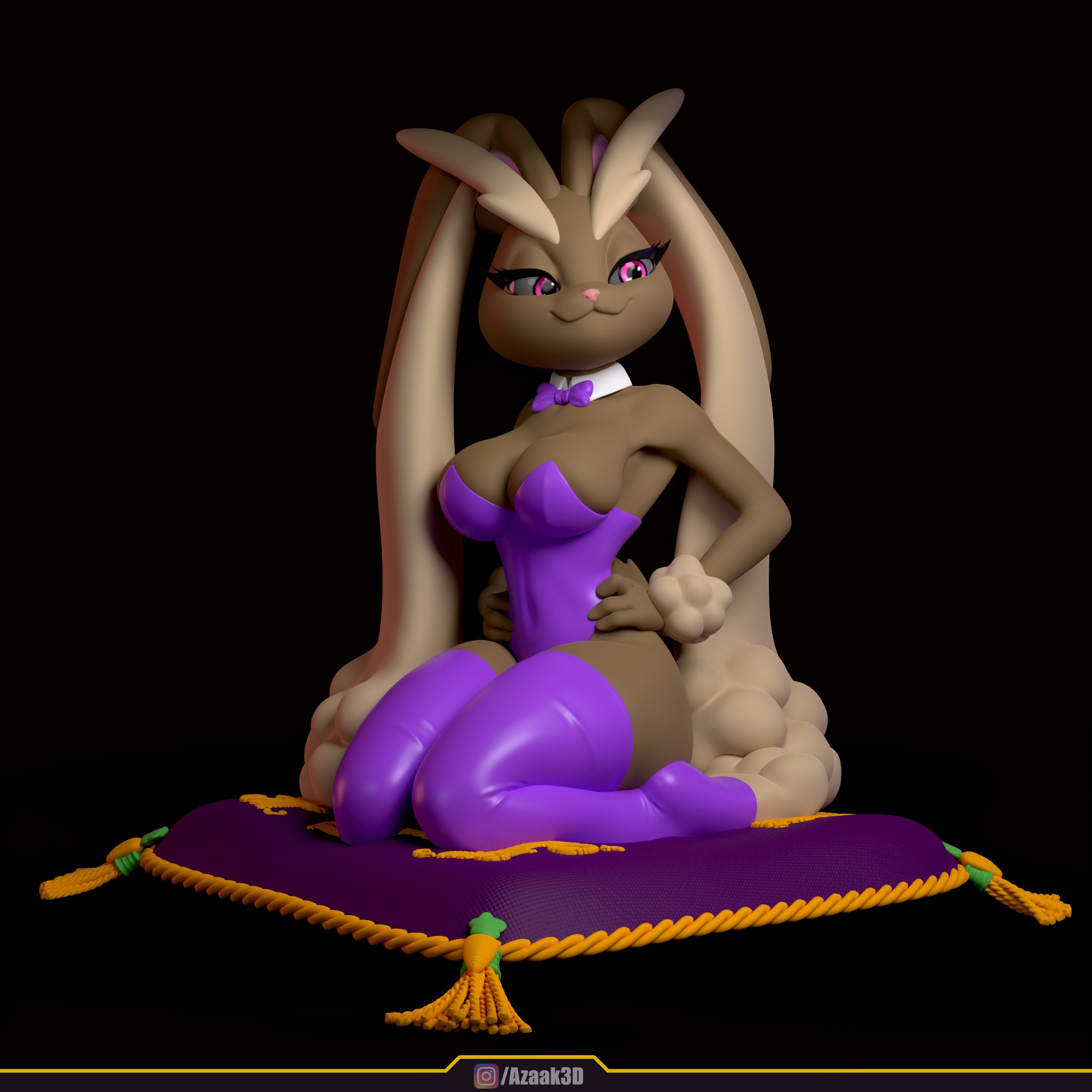 Lopunny - Bunnysuit Collection With NSFW variant 3D print model_20