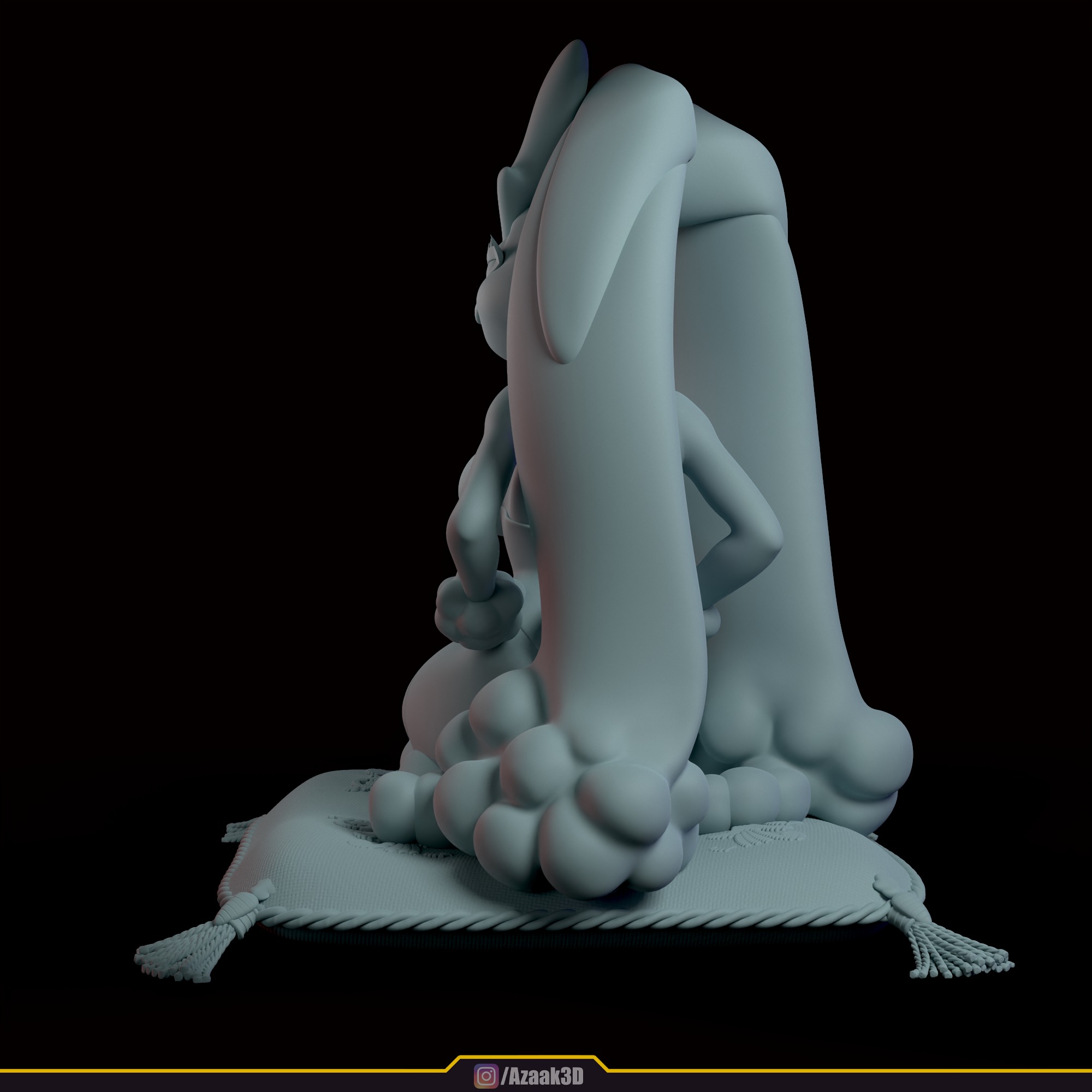 Lopunny - Bunnysuit Collection With NSFW variant 3D print model_31