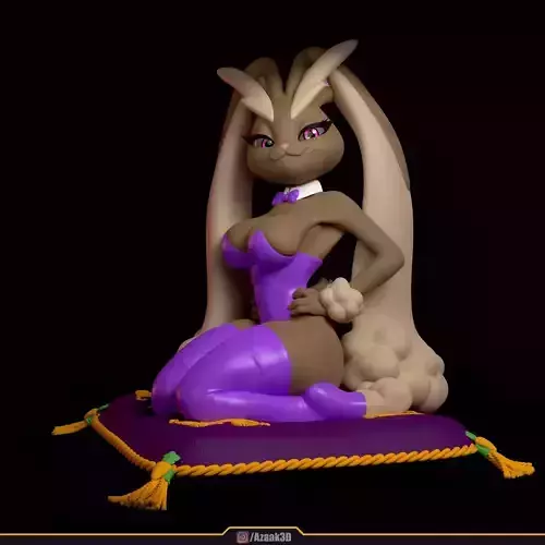 Lopunny - Bunnysuit Collection With NSFW variant 3D print model
