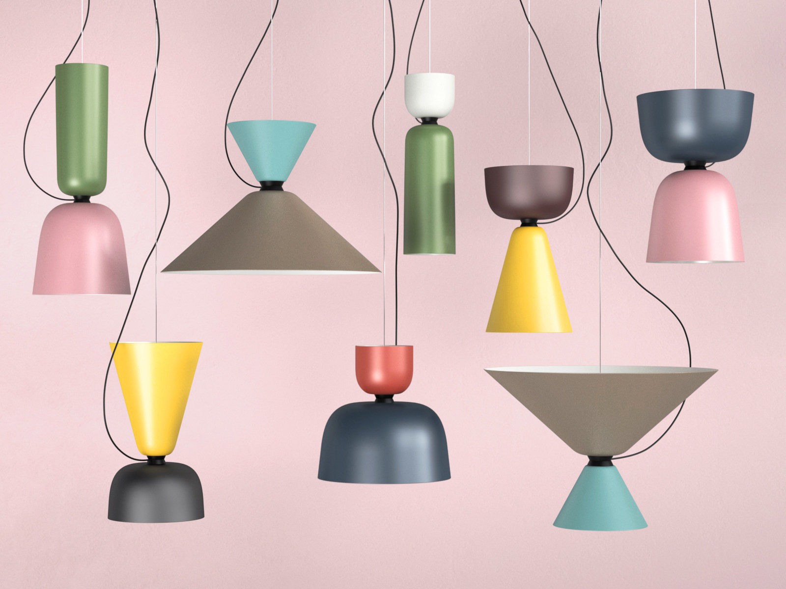 Alphabeta Pendant 3D model_3