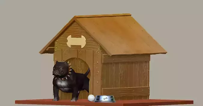 Bully Dog and Dog House