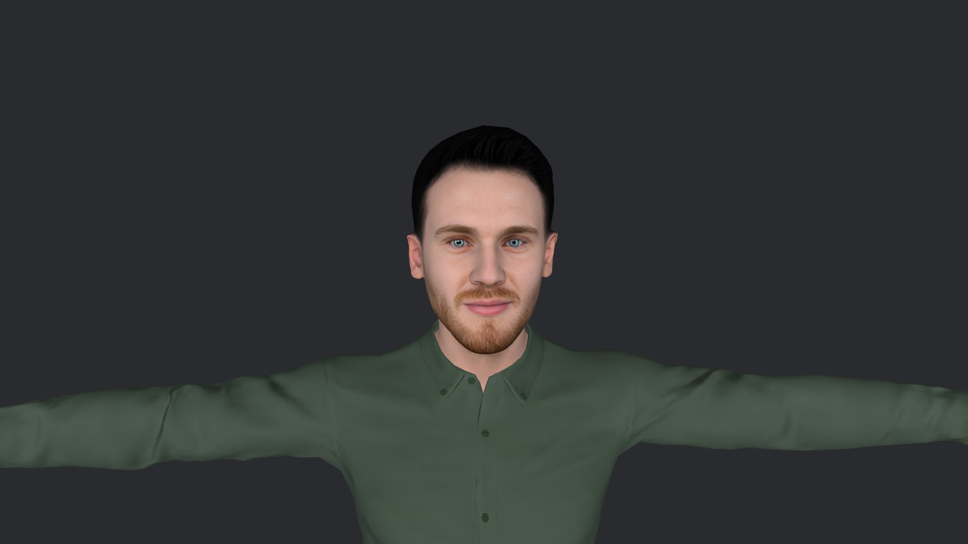 felix arvid ulf kjelberg Hyper Realistic Body Rigged Character Low-poly 3D model_24