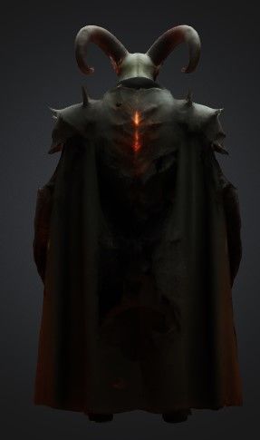 Devil 3D model_2