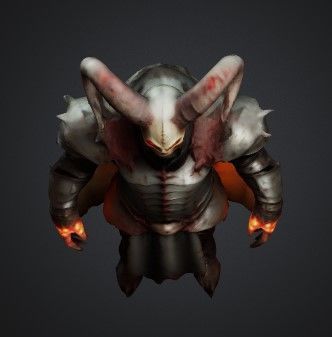 Devil 3D model_3