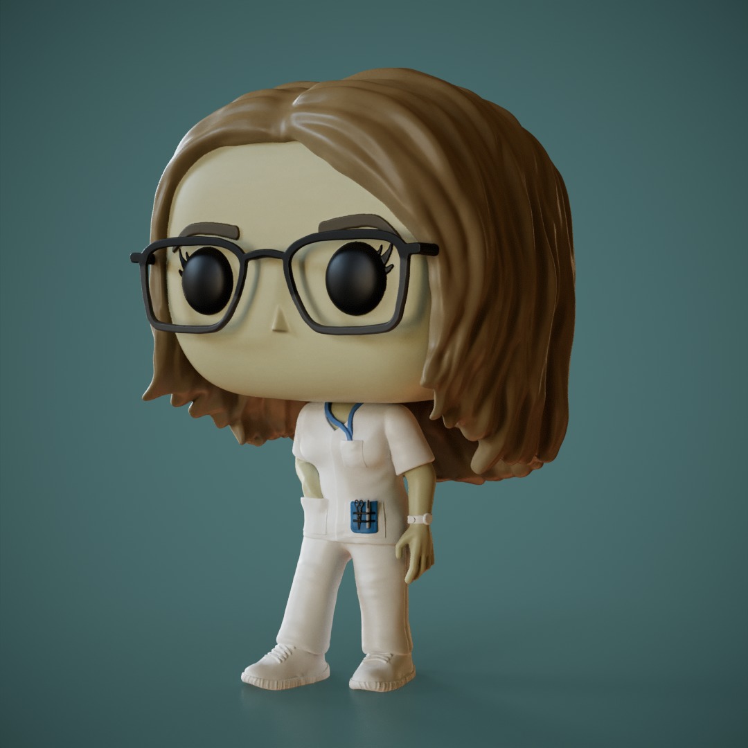 Enfermera - Nurse 3D print model_1