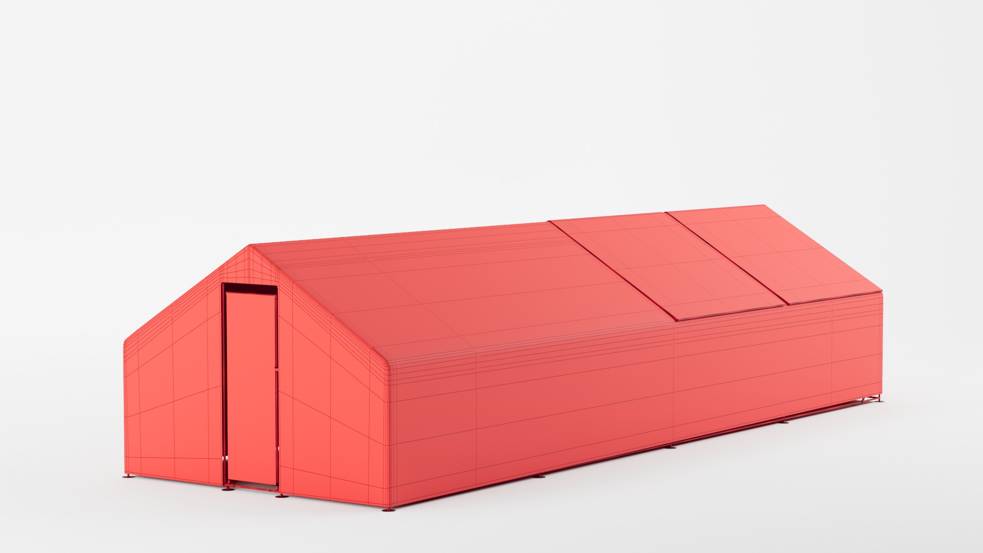 Chicken Coop Large Metal Chicken Coops House 3D model_9