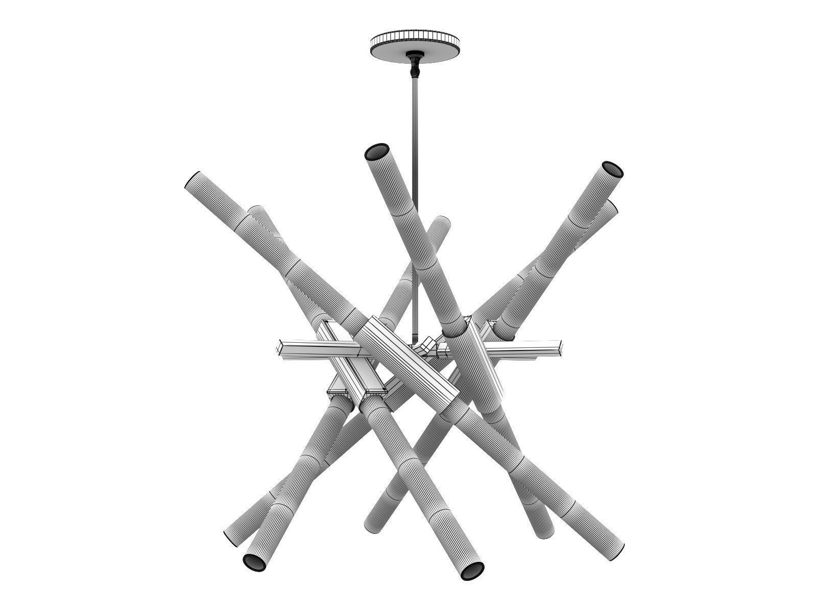 Astral Agnes Chandelier 3D model_4