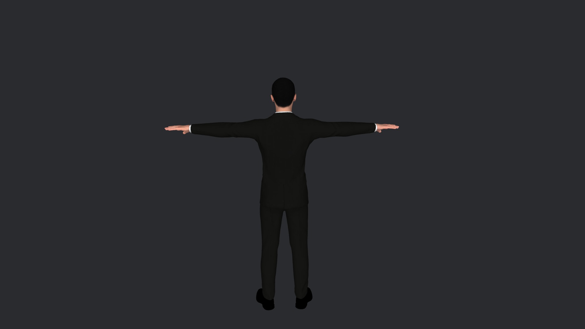 Gareth Bale Hyper Realistic Full Body Fully Rigged Character Low-poly 3D model_2