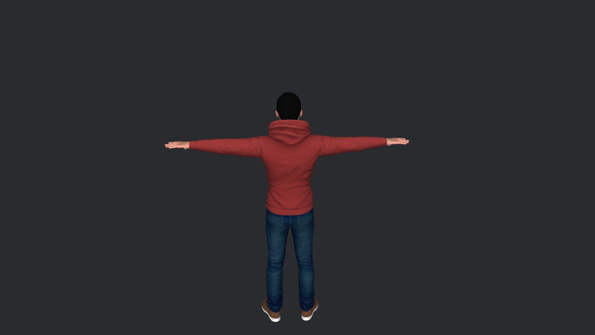 Gareth Bale Hyper Realistic Full Body Fully Rigged Character Low-poly 3D model_25